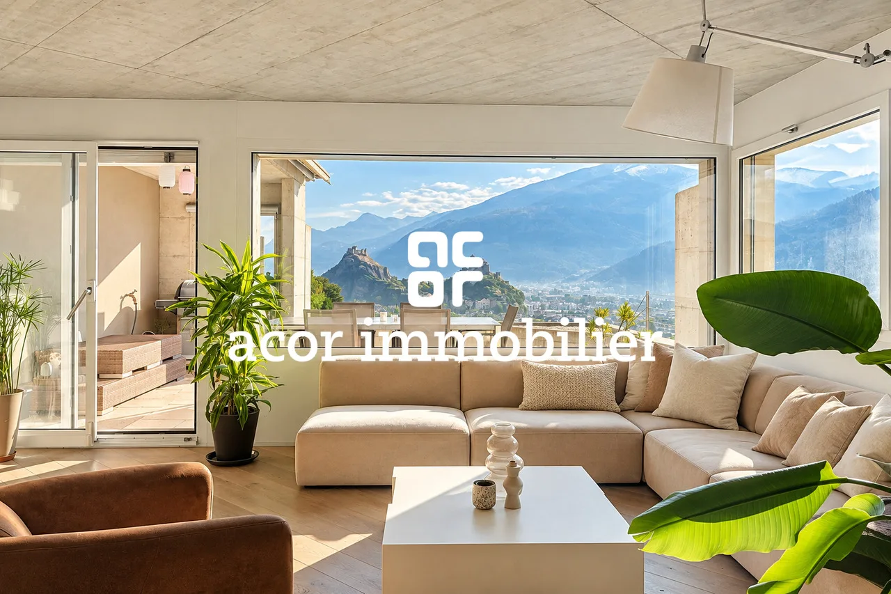Gravelone - Triplex contemporain, vue exceptionnelle