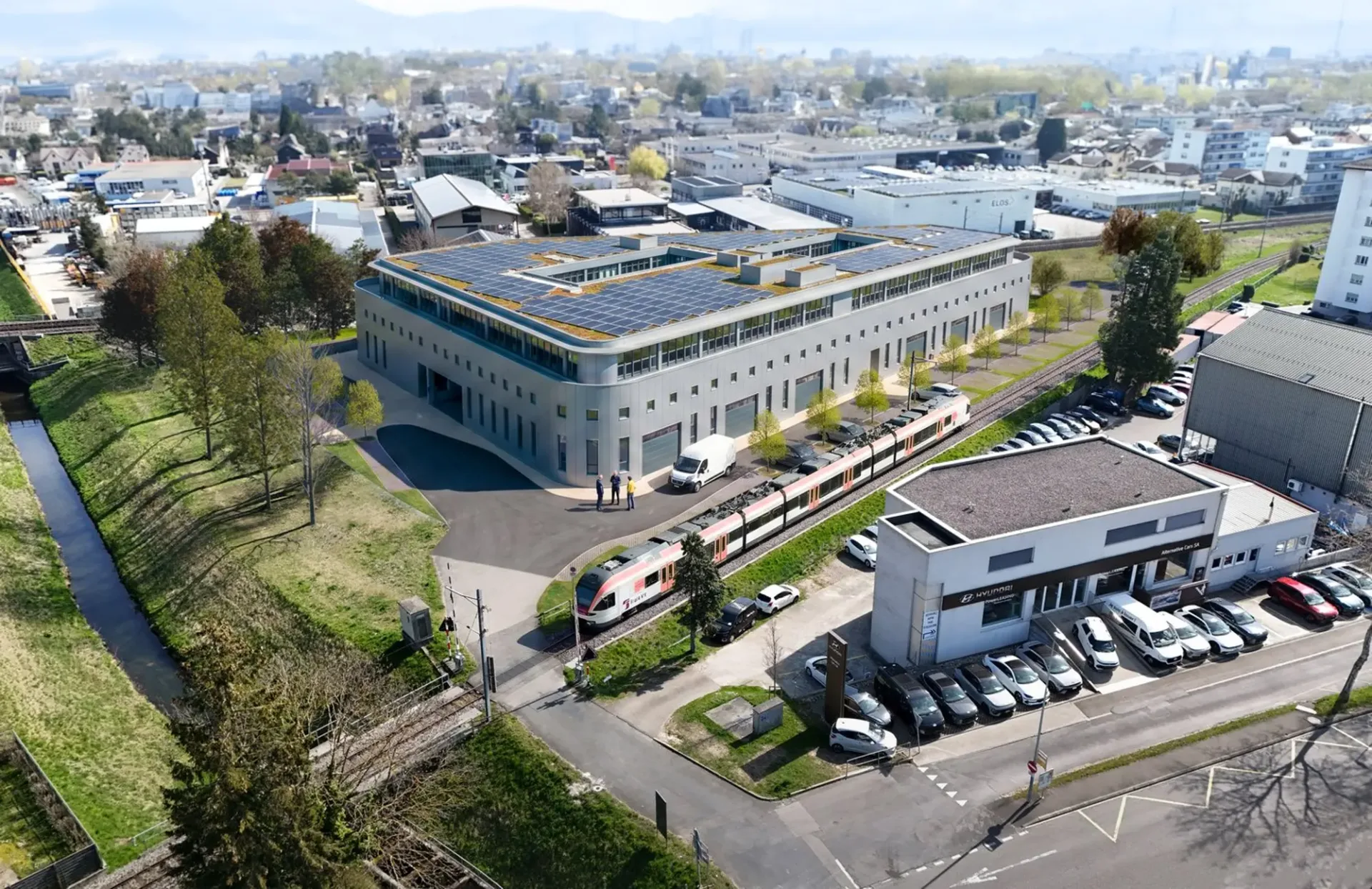 Neubau von Büros zur Miete in Yverdon-les-Bains