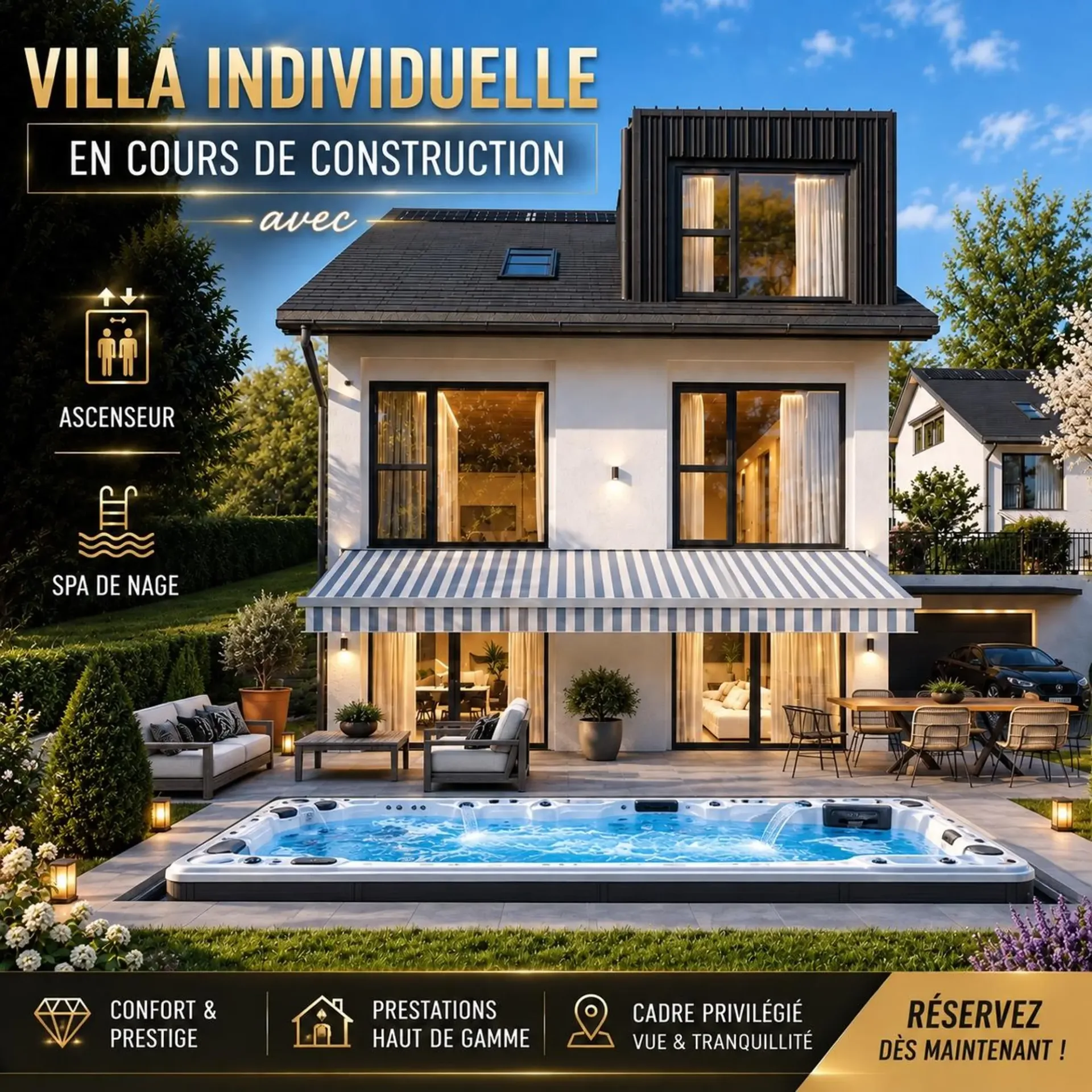 Villa Individuell | Aufzug | Schwimmbad
