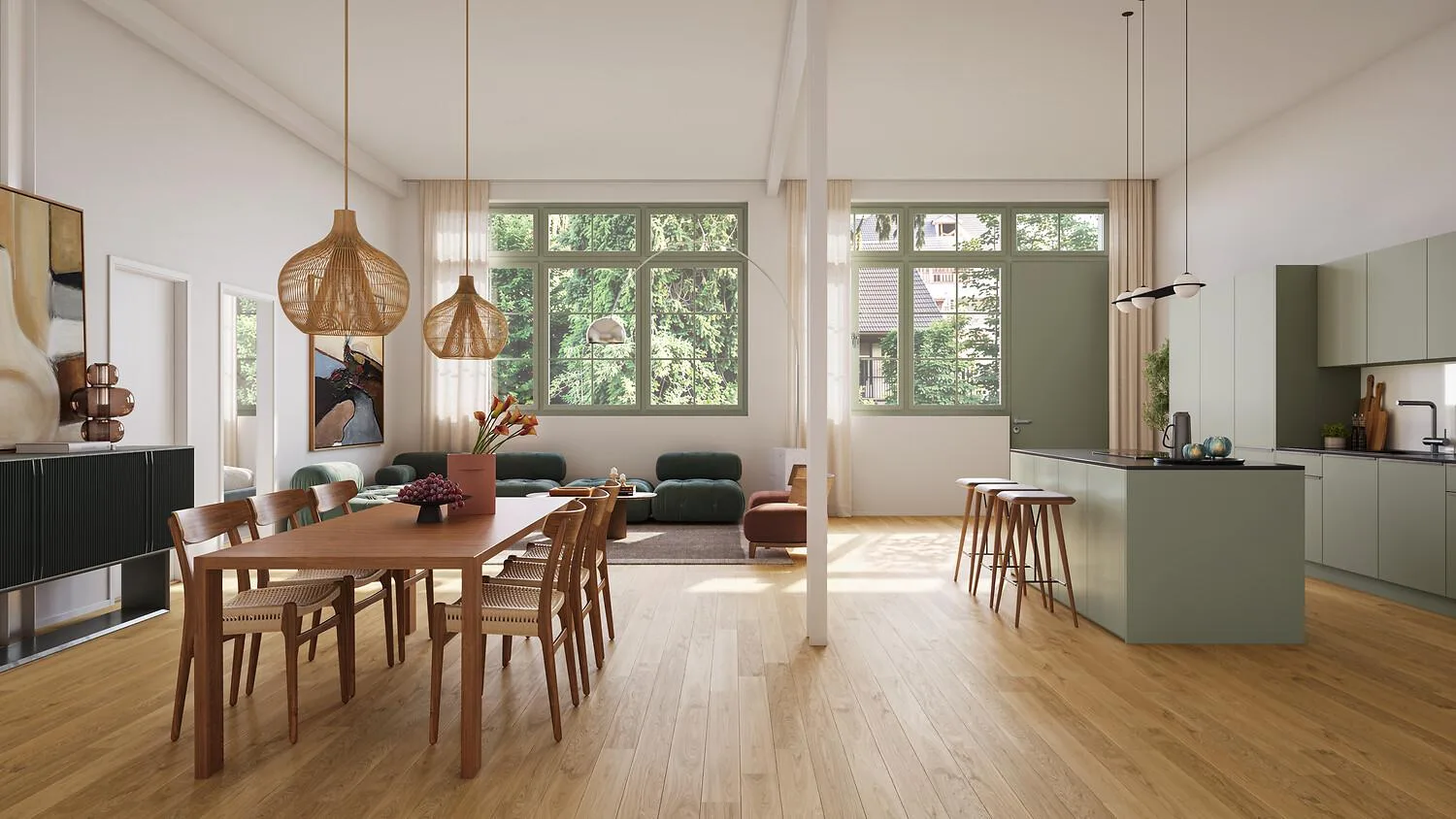 Apply now: First-time rental of loft apartment in Walzmühle area Frauenfeld