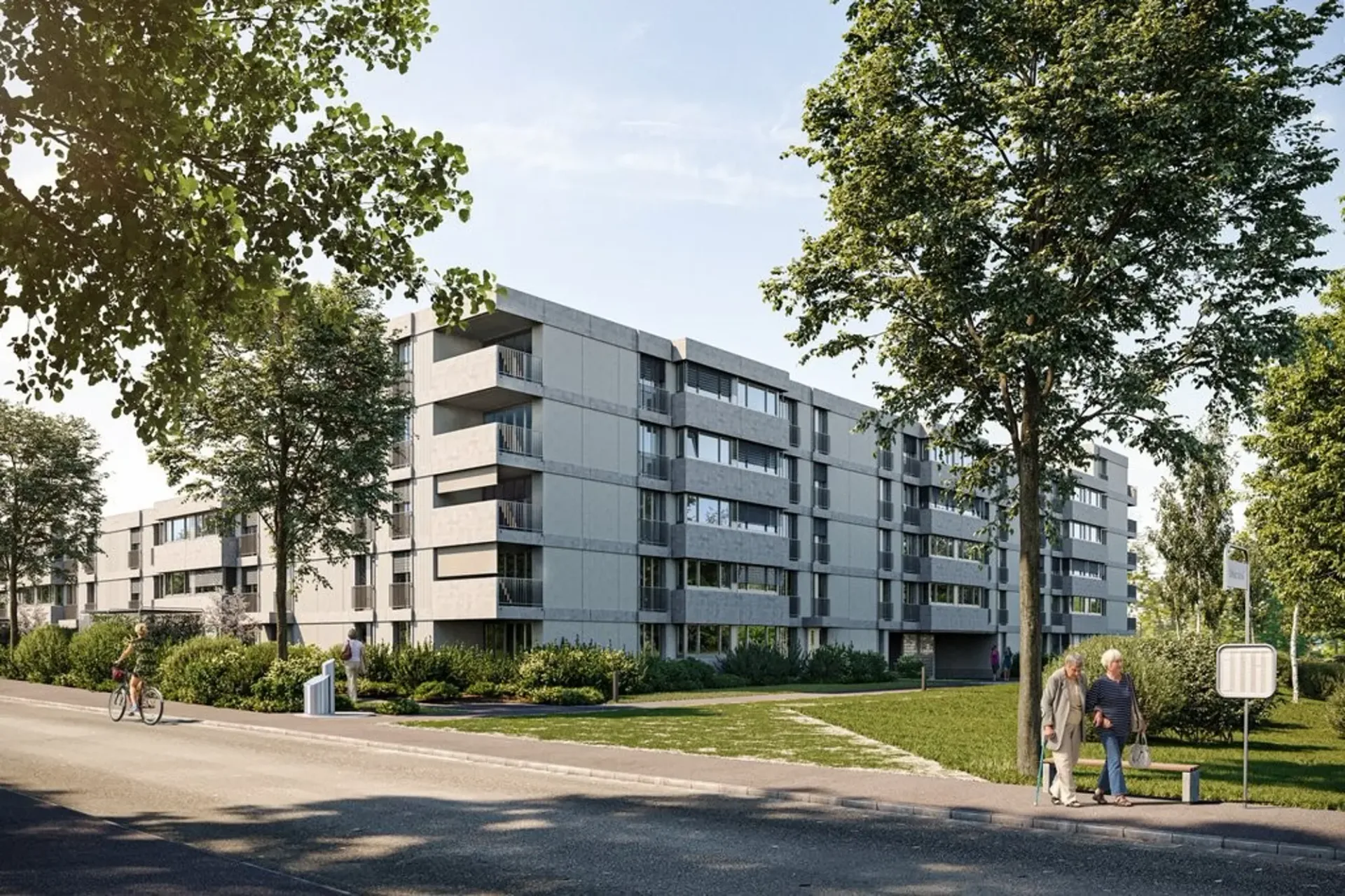 4.5-Zimmer-Wohnung in der Gartenhof Überbauung