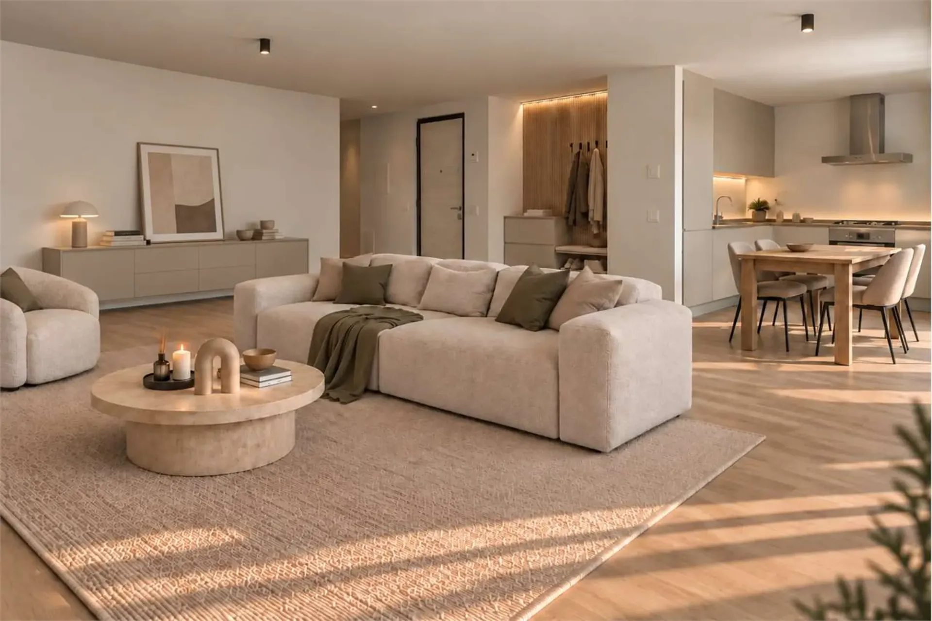 Elegantes 3.5-Zimmer-Wohnung mit Terrasse und freier Sicht