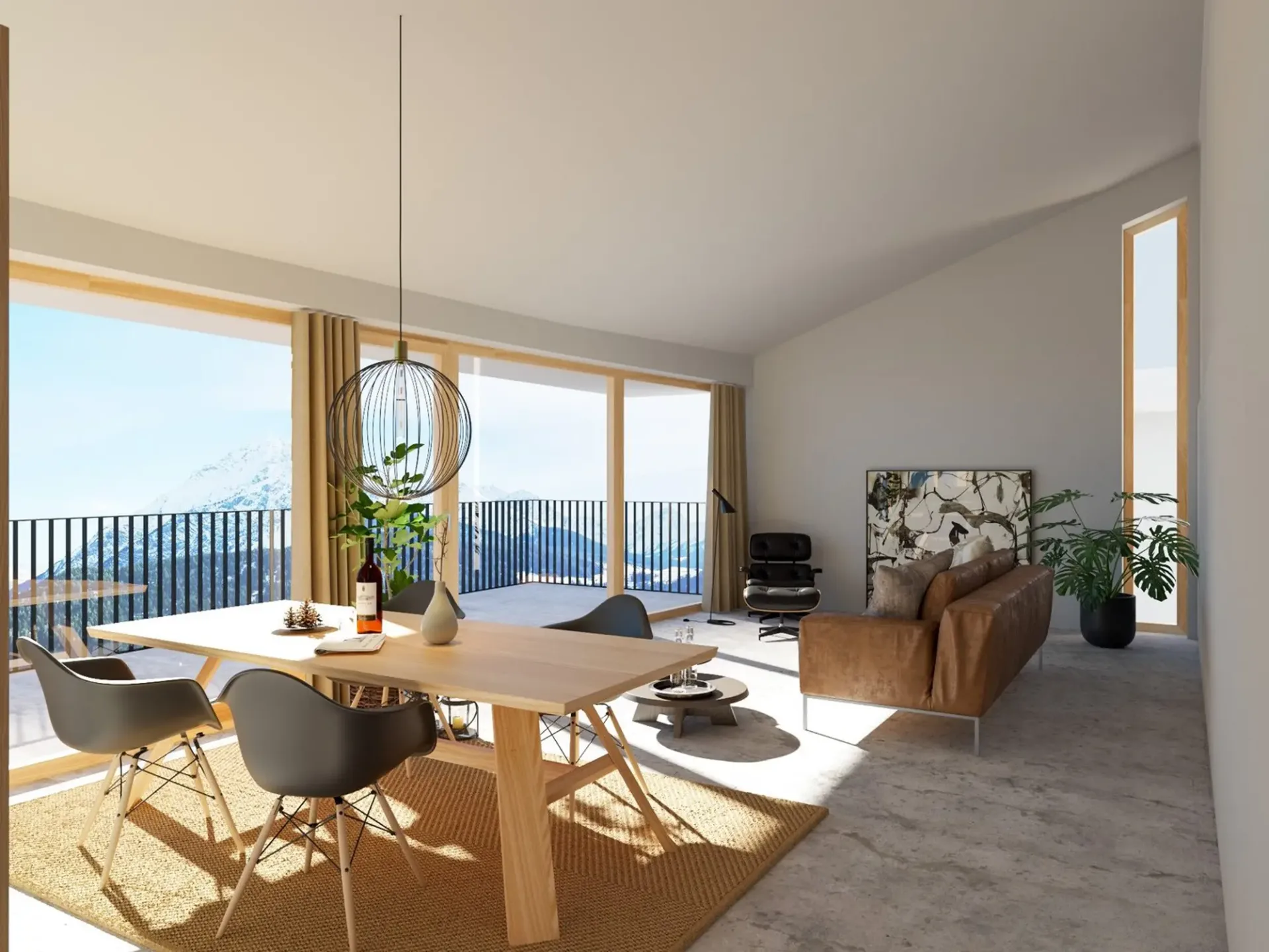 Neubau: 3.5-Zimmer und 4.5-Zimmer Terrassen-Erstwohnungen in Schinnas
