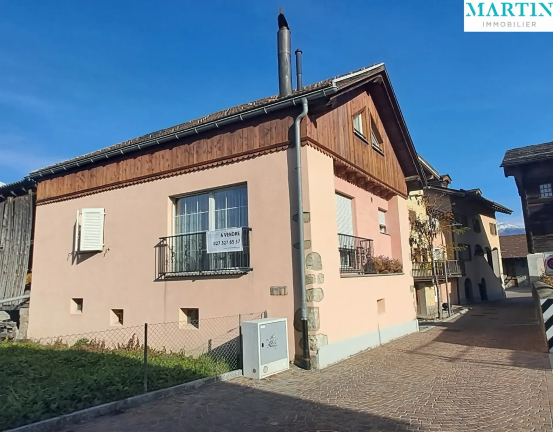 Zu Verkaufen: Im Herzen des schönen Dorfes Bramois, Haus mit 4.5 Zimmern in Duplex.