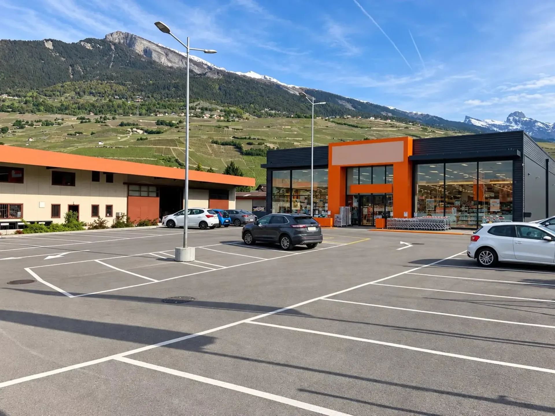 Zu vermieten ? Gewerbehalle in Conthey