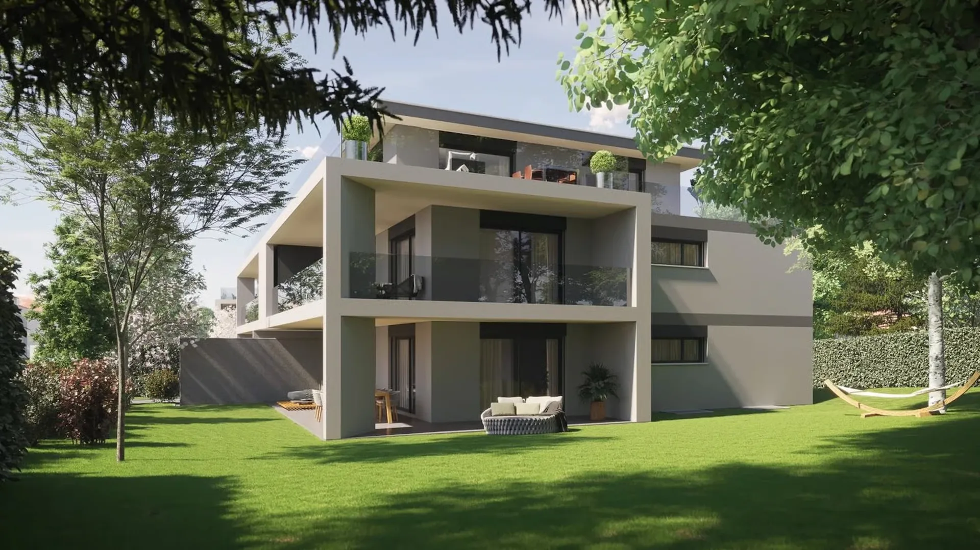 For Sale  5-room Apartment on the ground floor in Veyrier  Private garden of 535 m²