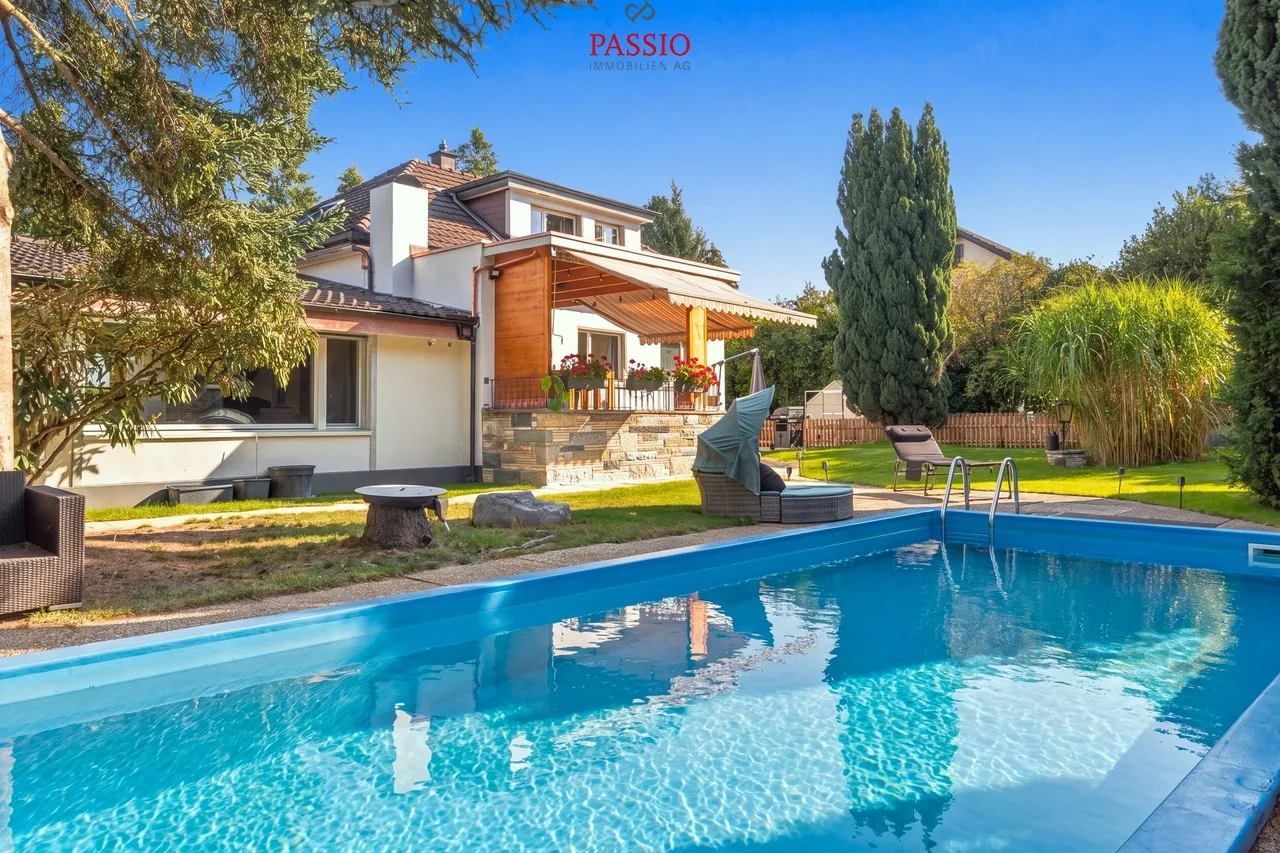 Living with character - garden idyll with private pool