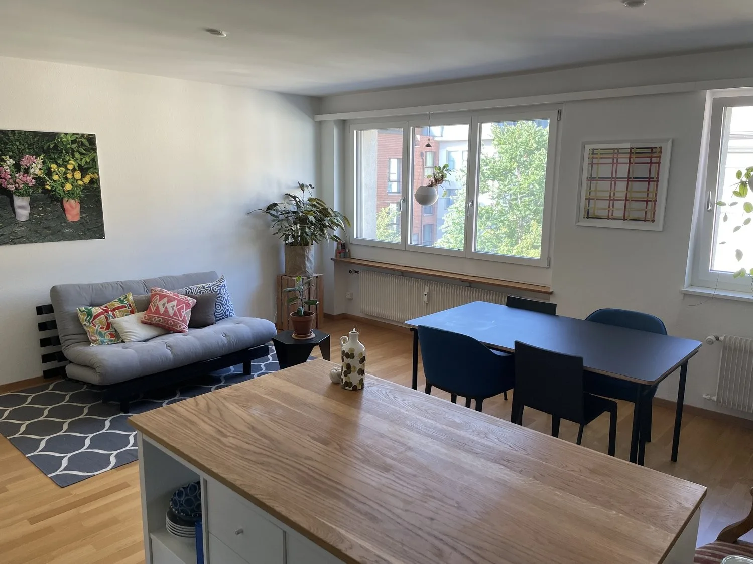 2½ ZI-WOHNUNG IN BASEL - SPALEN, MÖBLIERT, TEMPORÄR