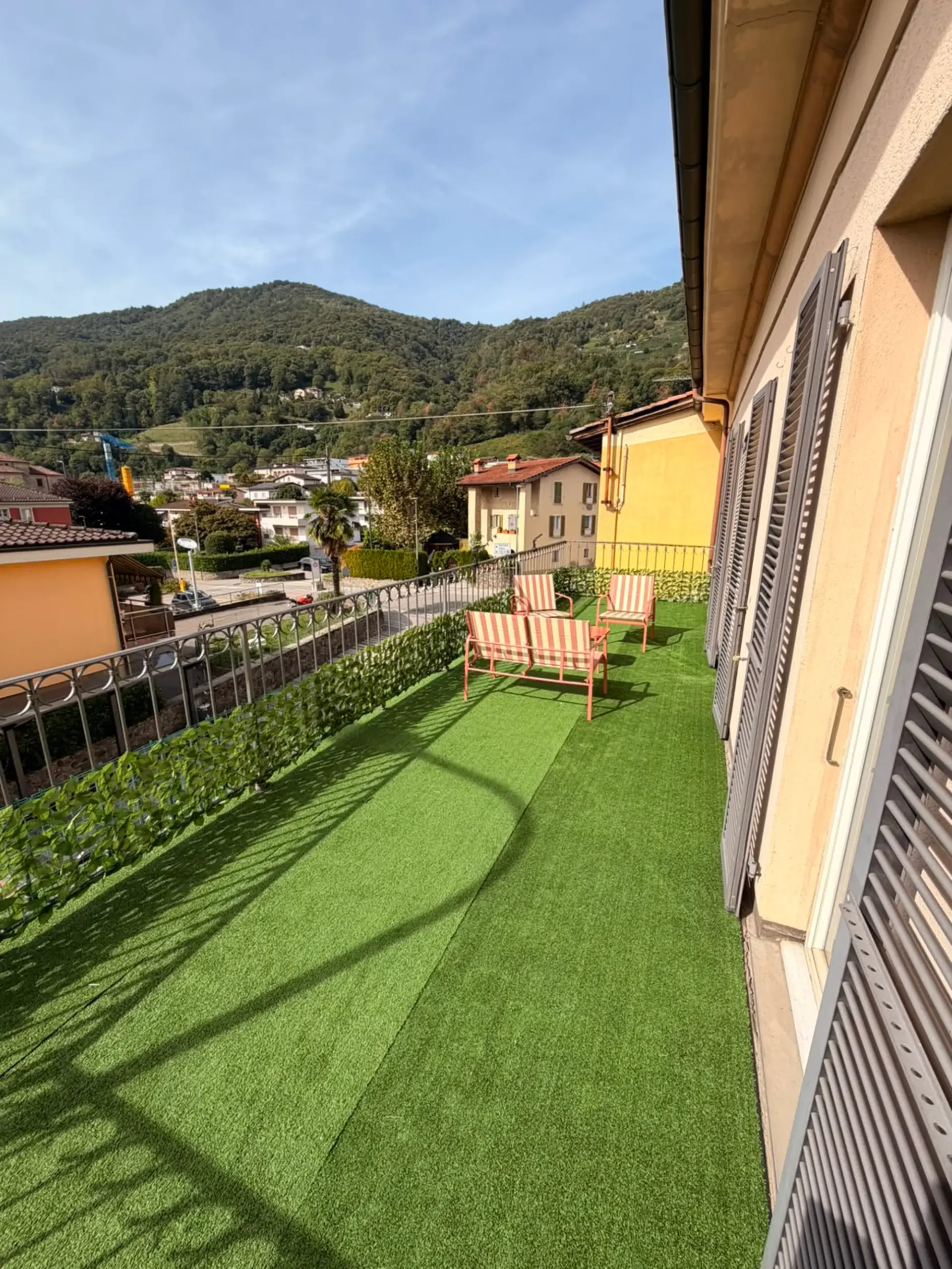 Appartement mit Terrasse in Bioggio