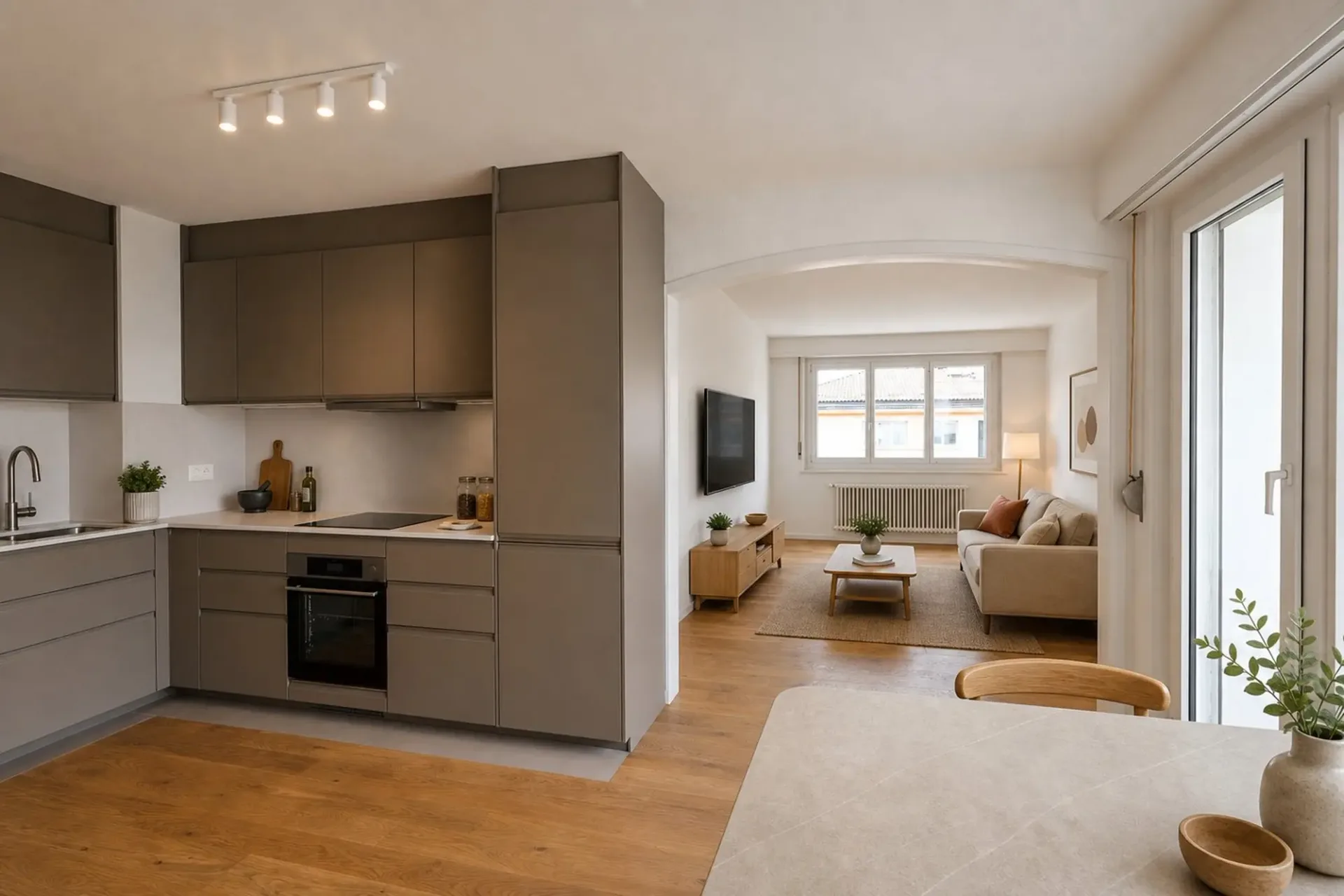 Helles 4.5-Zimmer-Wohnung mit Balkon in Lausanne
