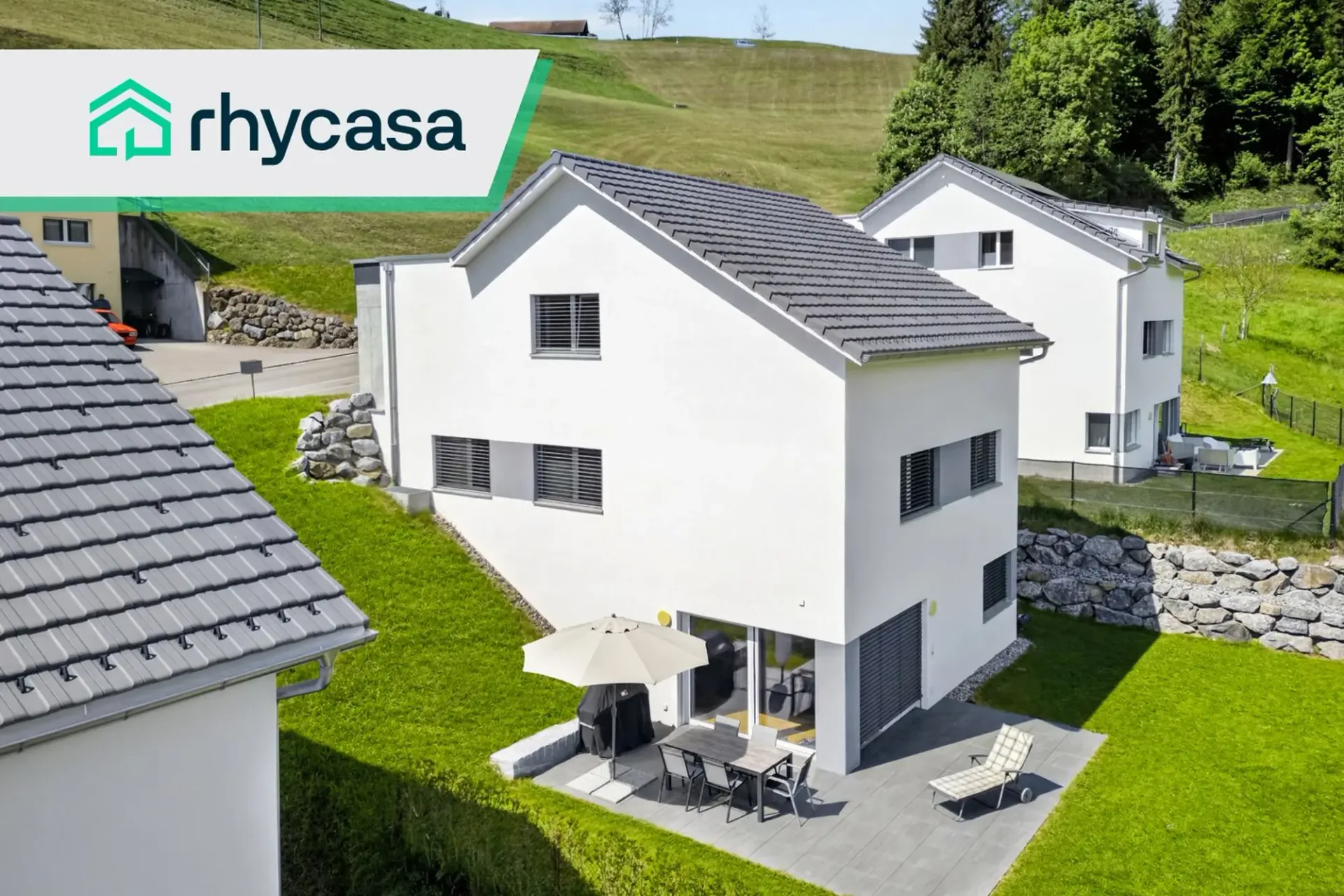 Sonniges Einfamilienhaus mit moderner Architektur und hochwertigem Ausbau