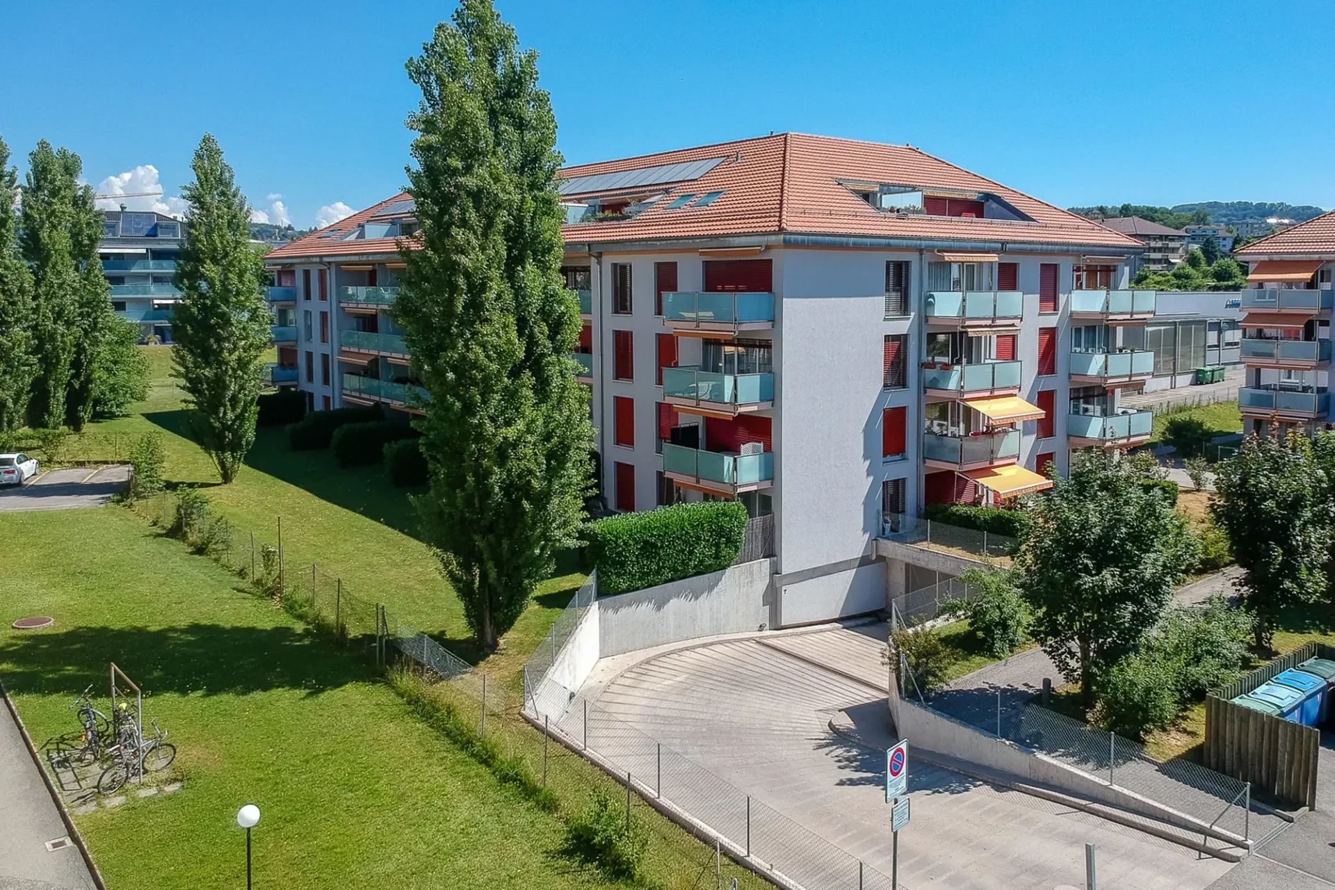 Schönes Apartment in einer ruhigen und grünen Gegend