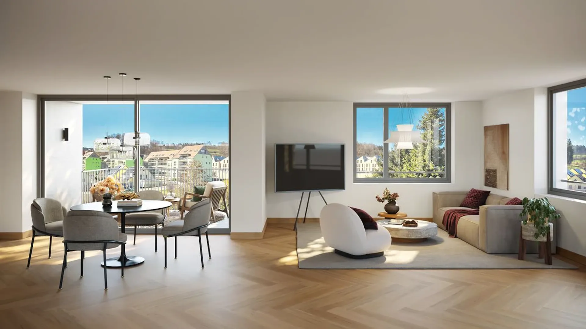 Appartamento moderno 4,5 locali con balcone spazioso
