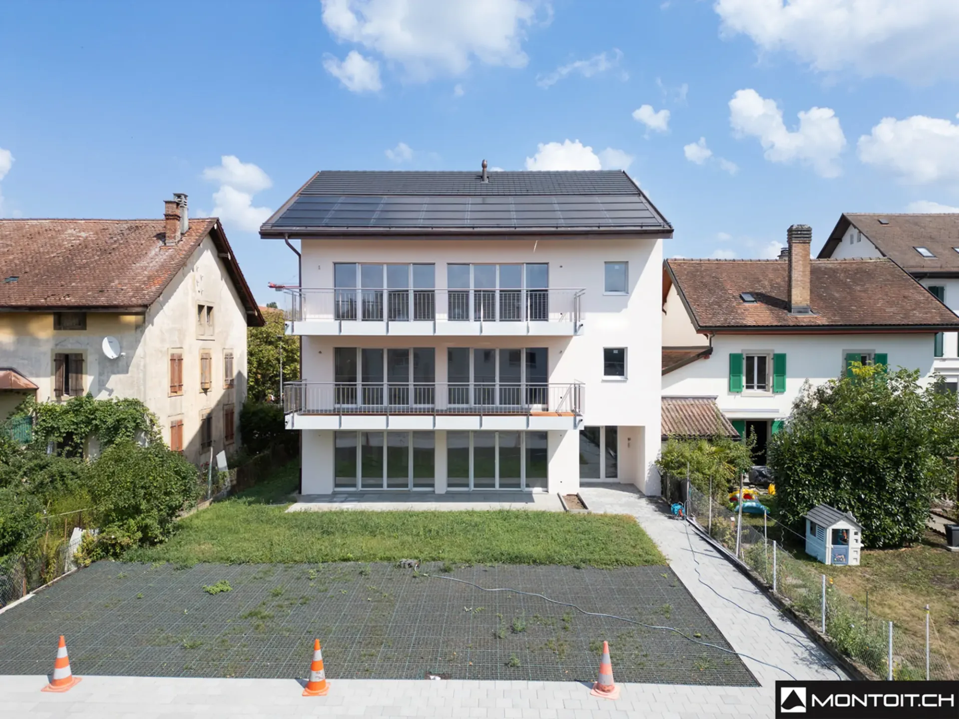 Payerne, zu verkaufen, 4.5-Zimmer-Wohnung, im 2. Stock + Balkon