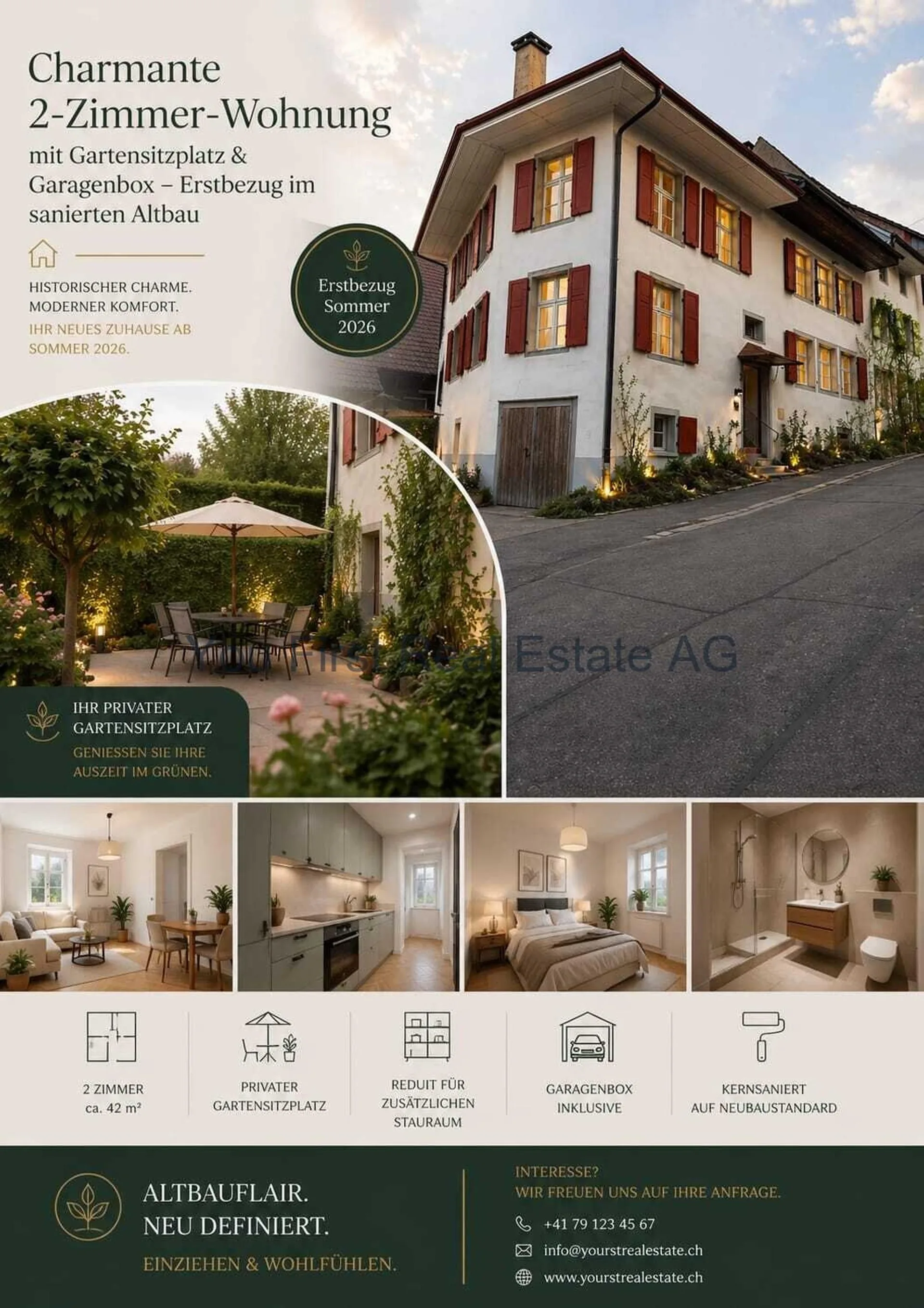 Neubau Gartenwohnung