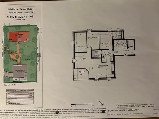 APARTMENT 5 ROOMS NEW CONSTRUCTION