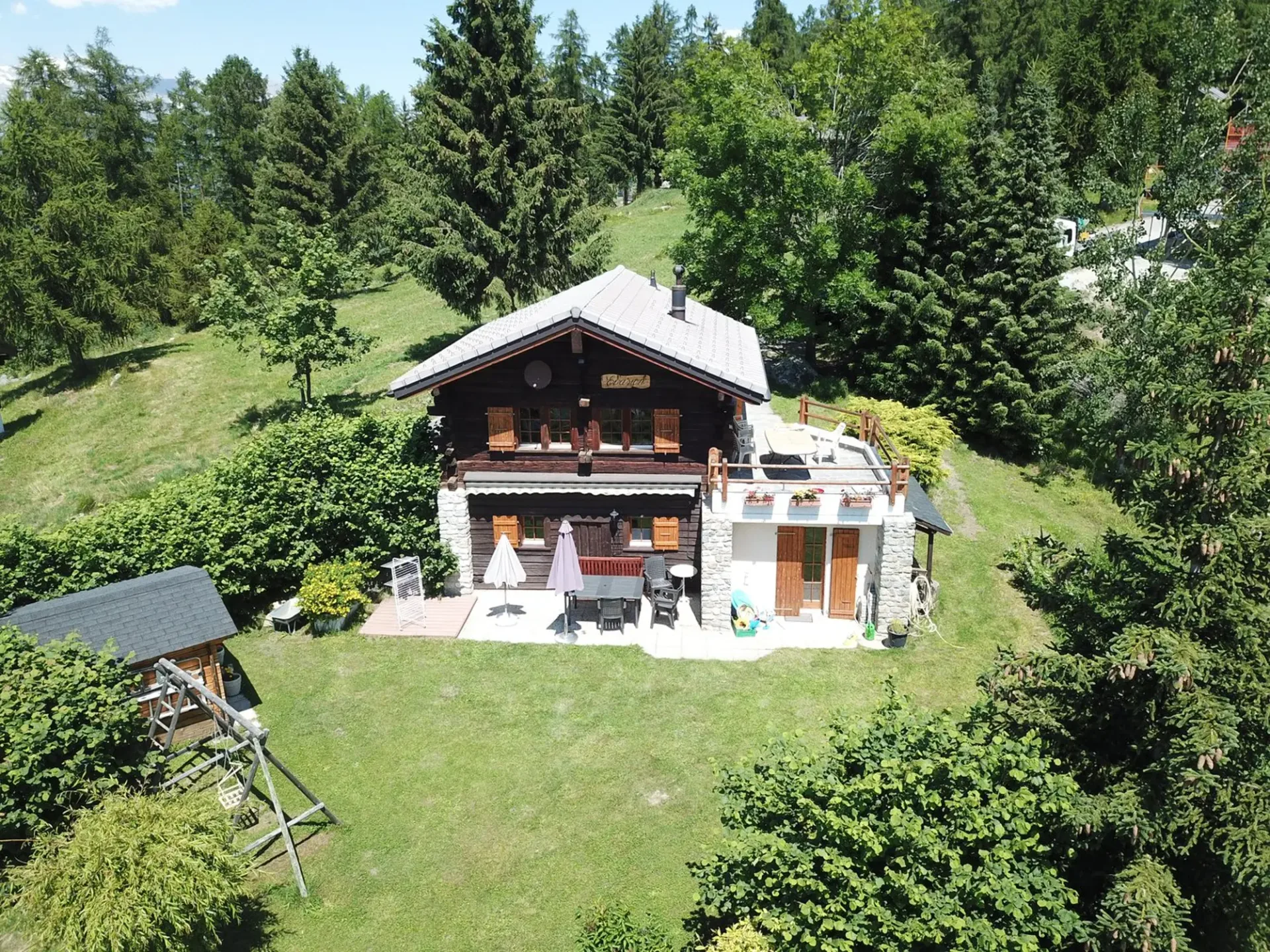 SAISON WINTER 2027 - Gemütliches 4-Zimmer-Chalet in Mont-Noble mit Panoramablick