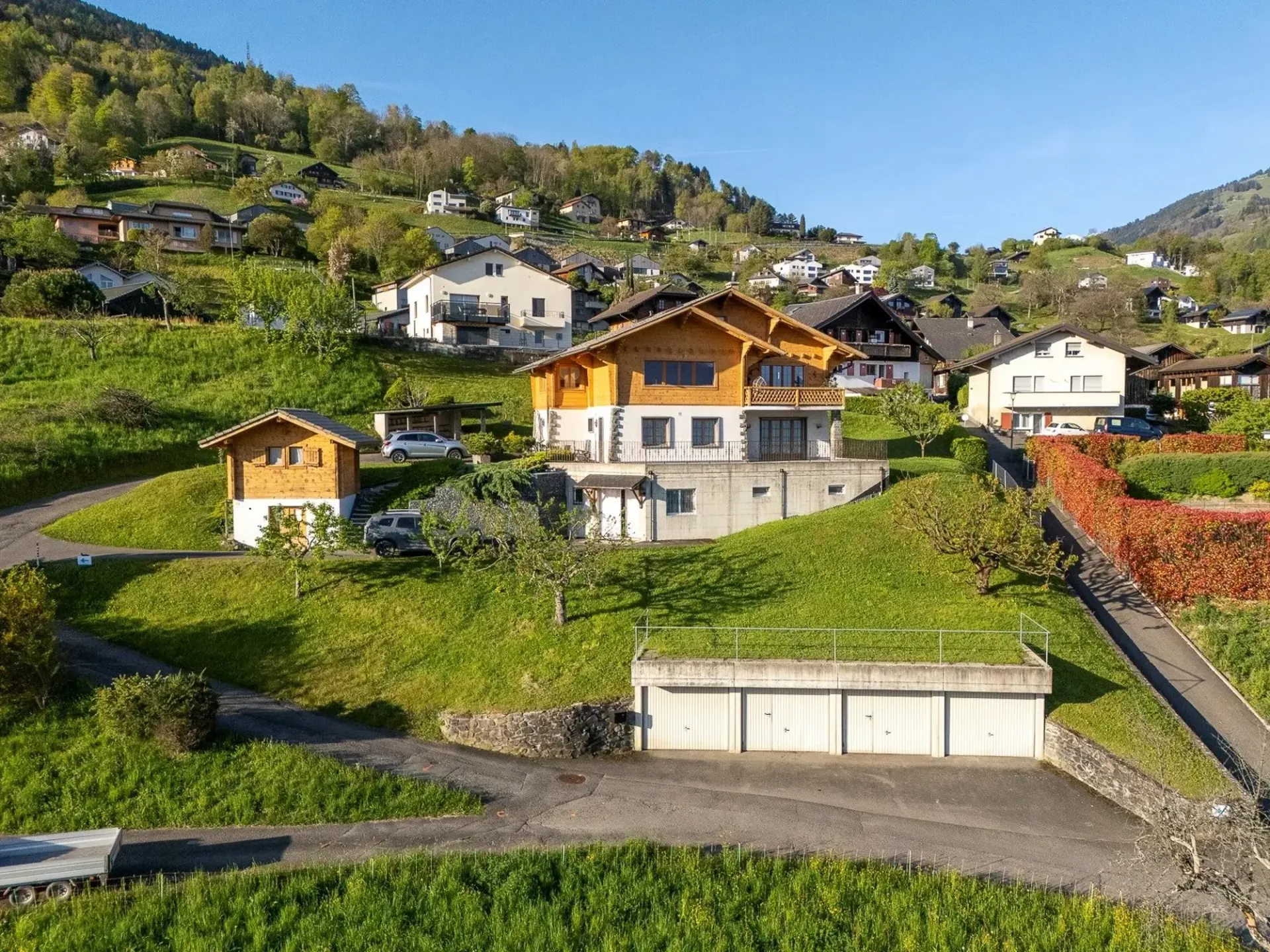 Famienenvilla in Choëx, Monthey | Ein evolvierendes Objekt mit vielfältigen Möglichkeiten