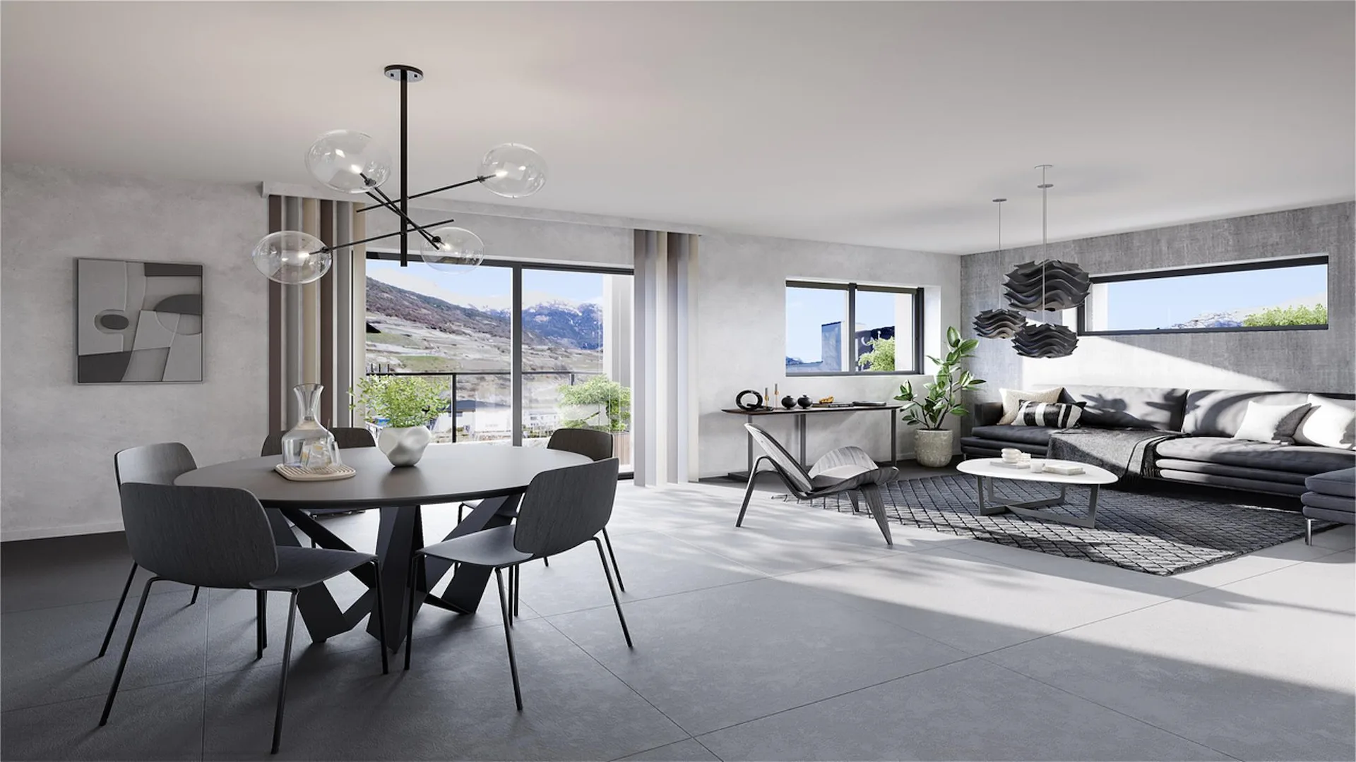 Großartige 2.5-Zimmer-Wohnung in Salquenen