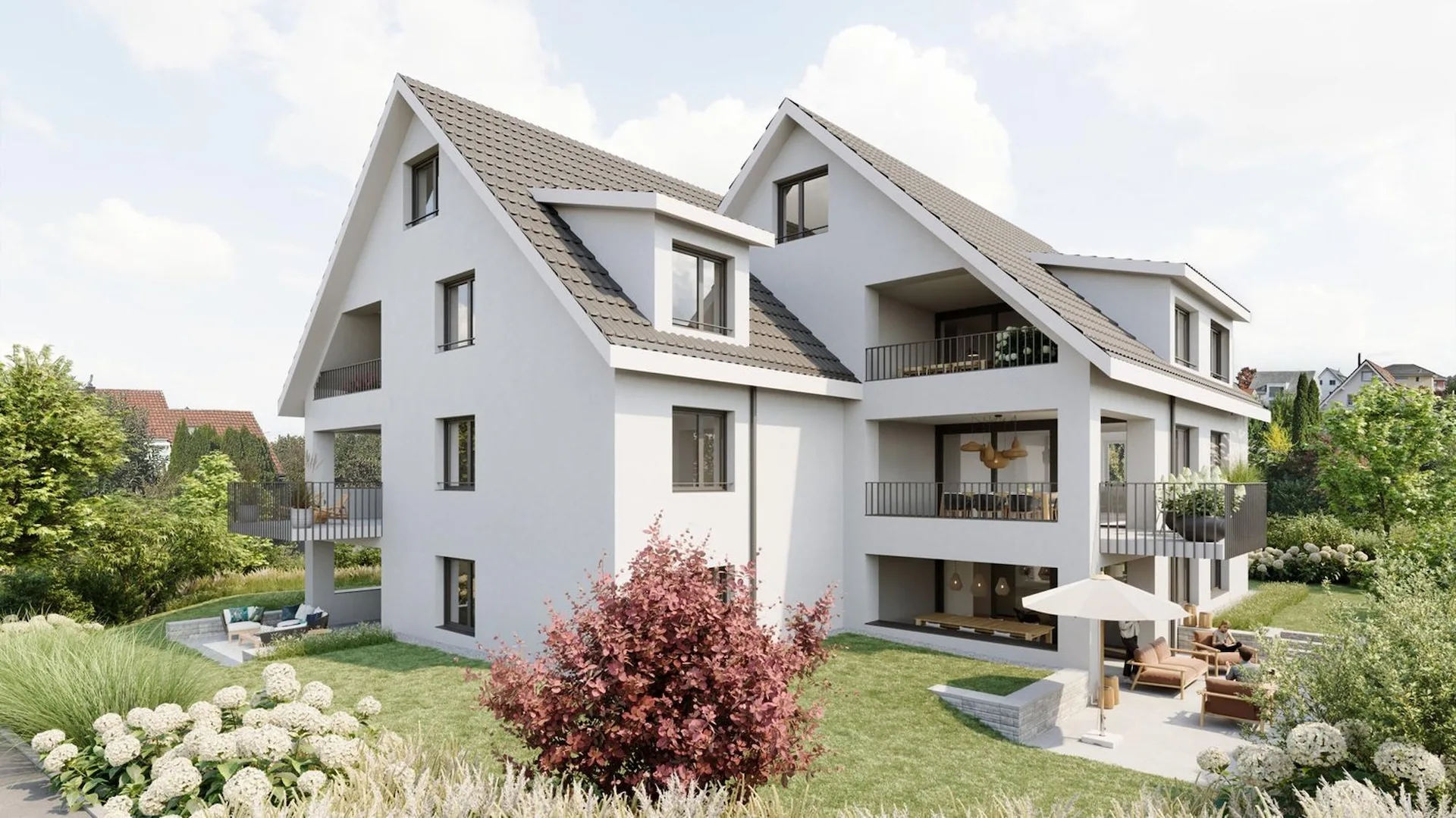 Moderne 3.5-Zimmer-Wohnung an ruhiger Lage von Rickenbach Sulz