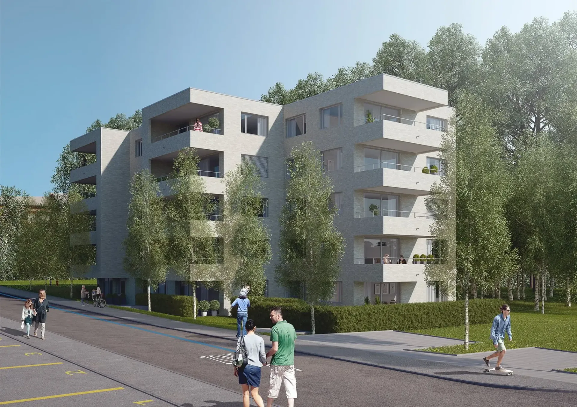 Wohnen am Waldrand