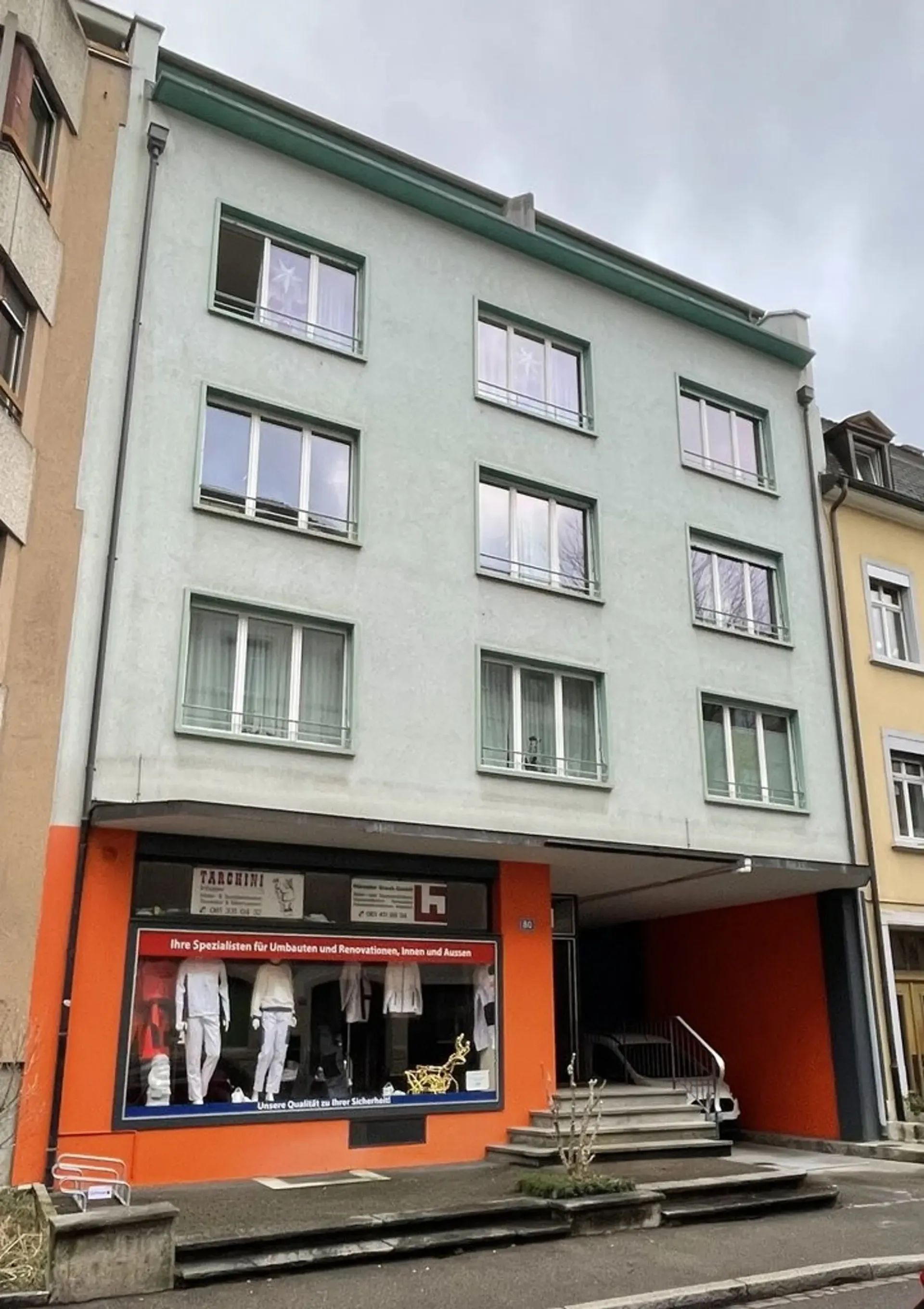 Gewerberäumlichkeiten mit Büro im Gundeli (bis 475m2)