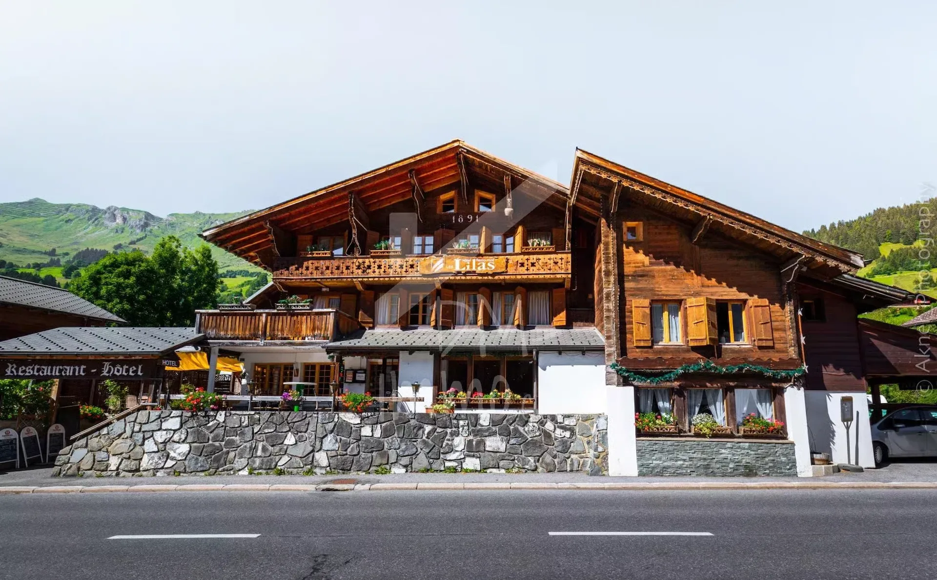 Hotel-Restaurant mit Charme in Diablerets