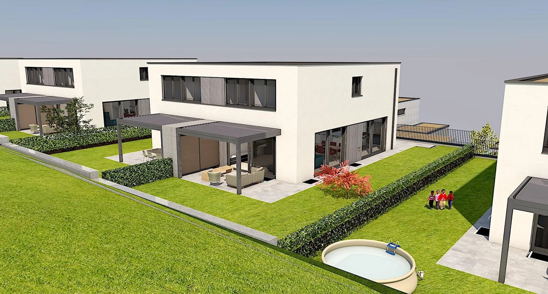 5.5-Zimmer-Doppeleinfamilienhaus Haus C1 & C2 Niederdorf