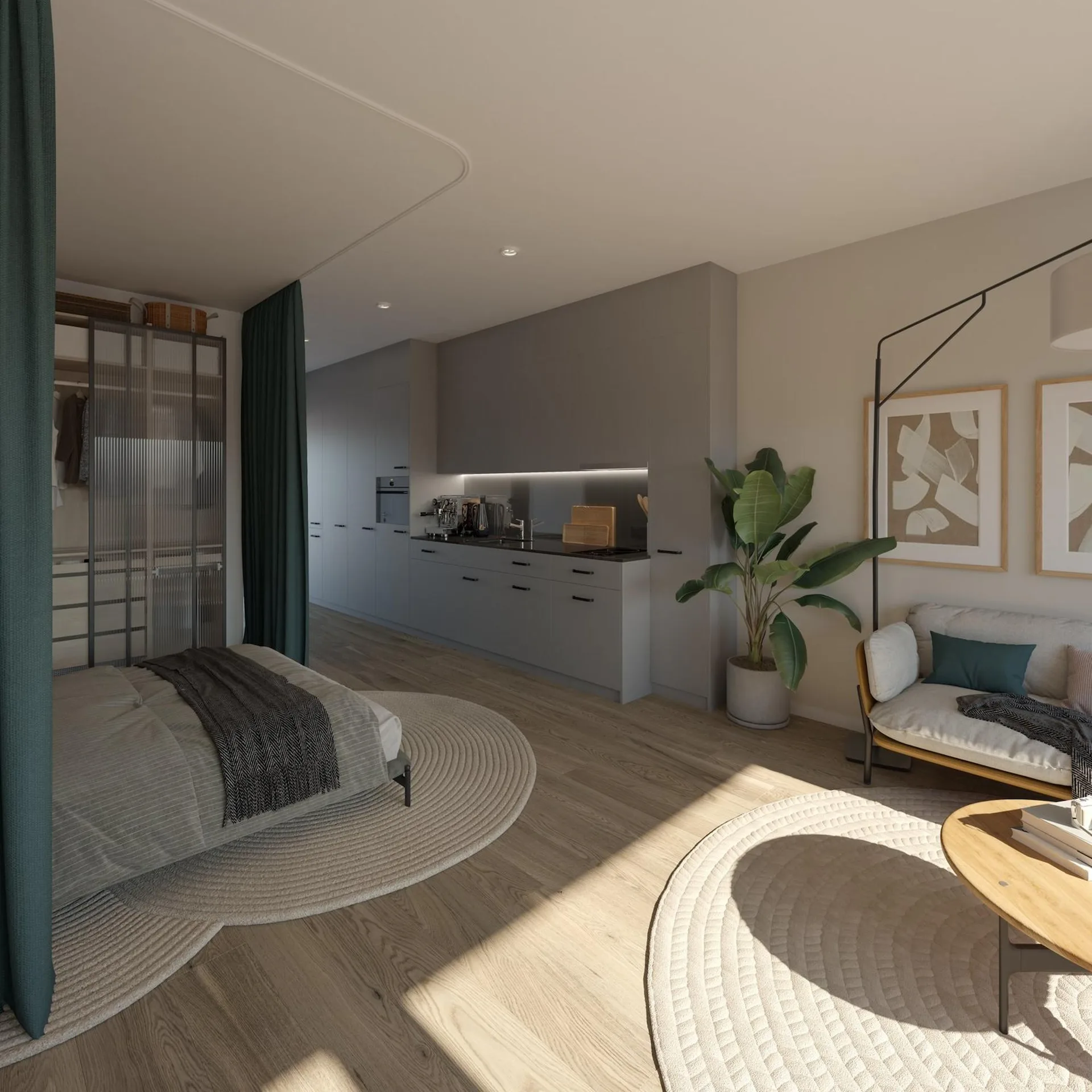 Traumhafte Single-Wohnung in Seenähe