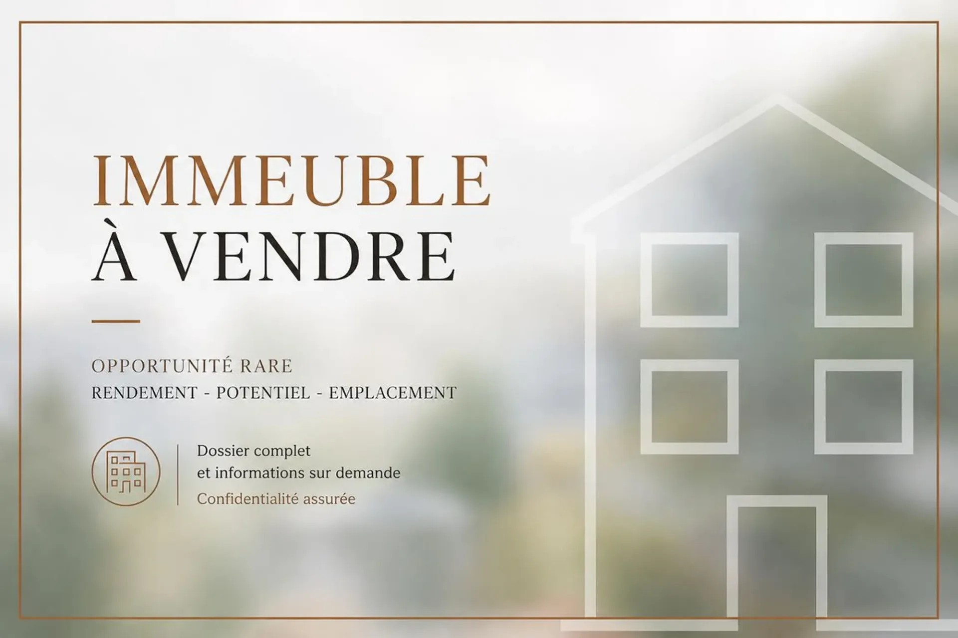 Immeuble de 7 appartements à Penthalaz
