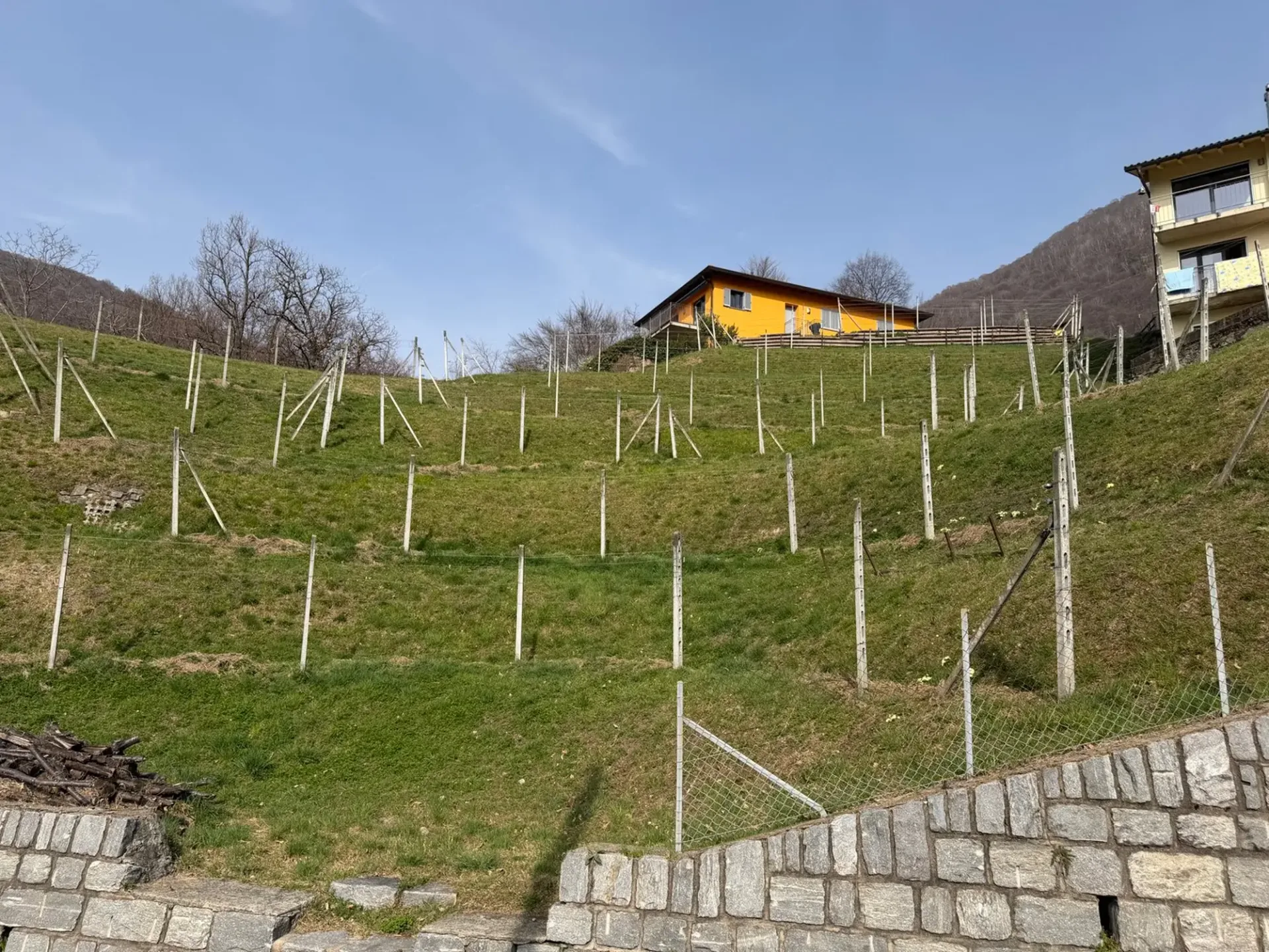 Bauland mit Panoramablick in Medeglia