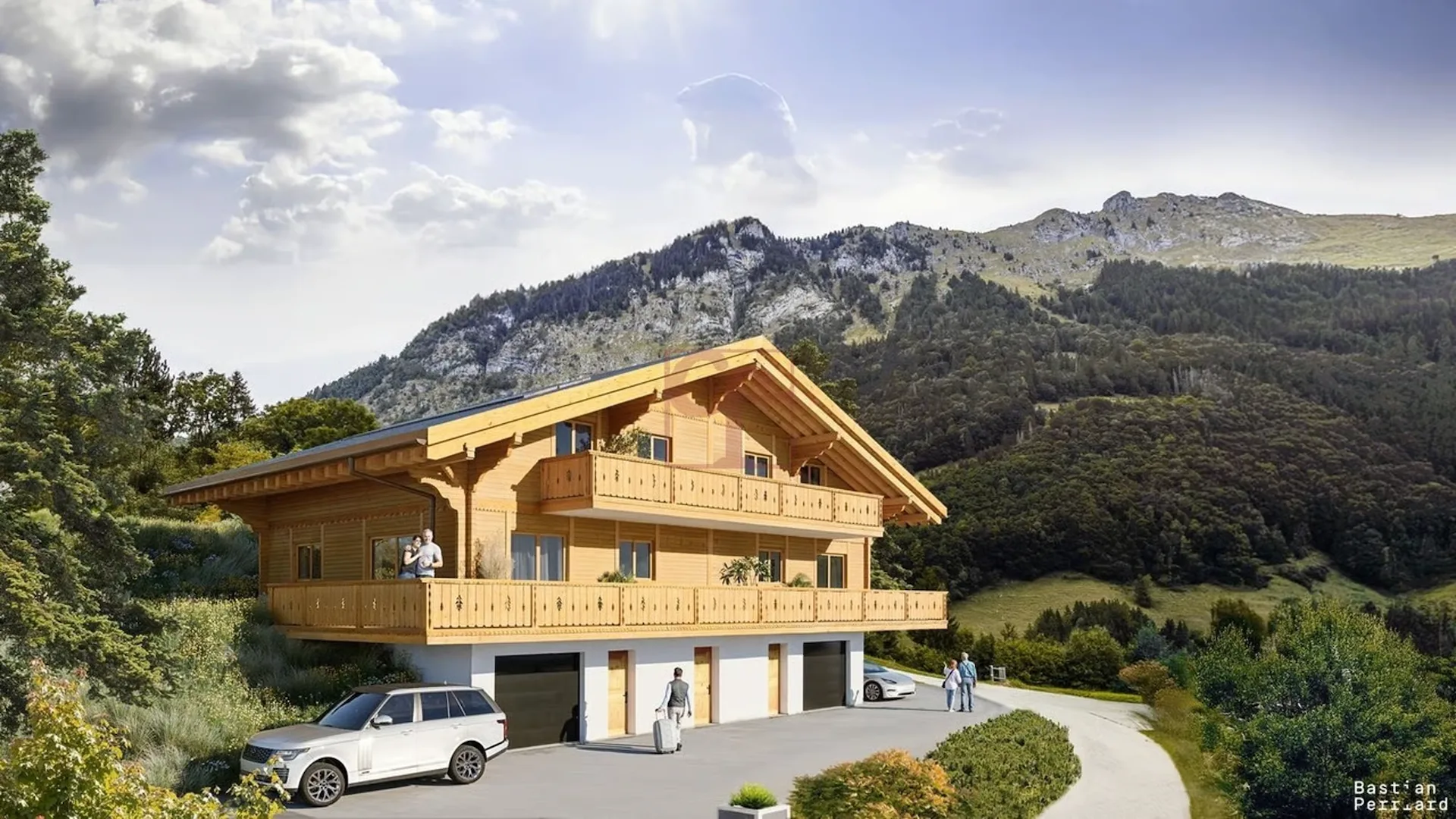 10 Minuten von Charmey - Zwei neue 4.5-Zimmer-Wohnungen mit alpinem Charme