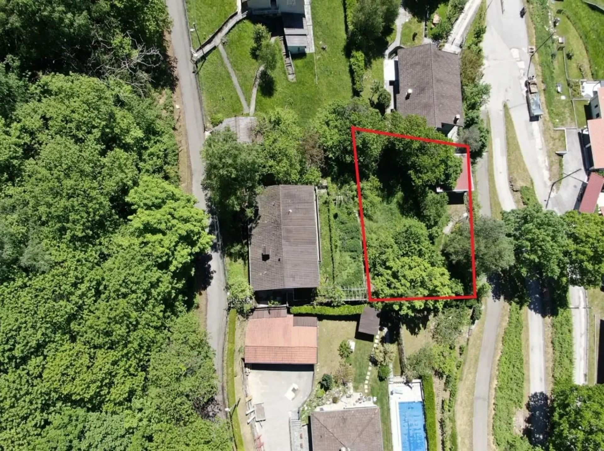CABBIO – BAUGRUNDSTÜCK IN VALLE DI MUGGIO
