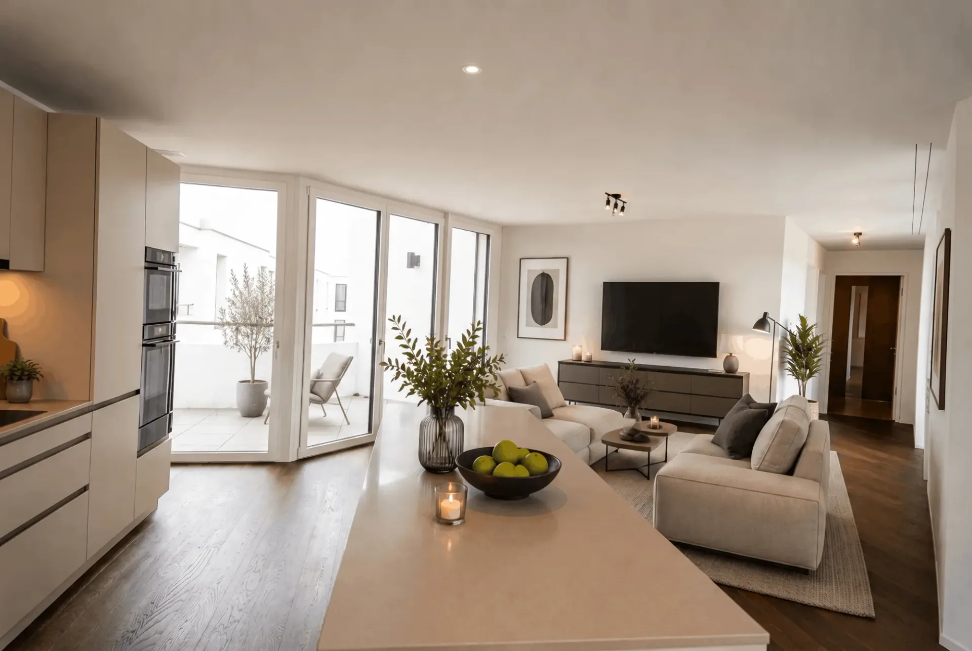 Habitation moderne dans le quartier Rhytech
