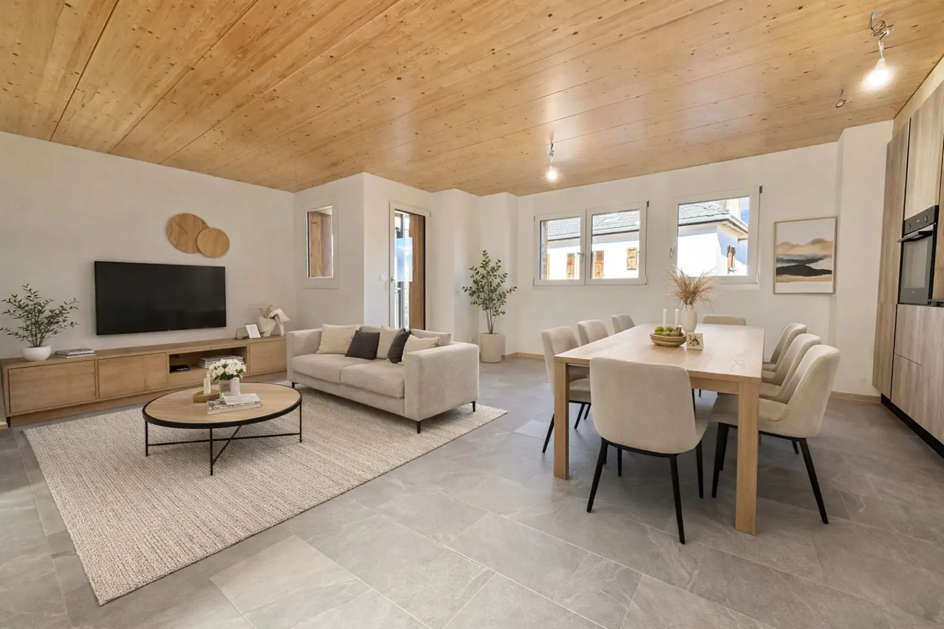 Angrenzende 3.5-Zimmer-Villa in Chalais