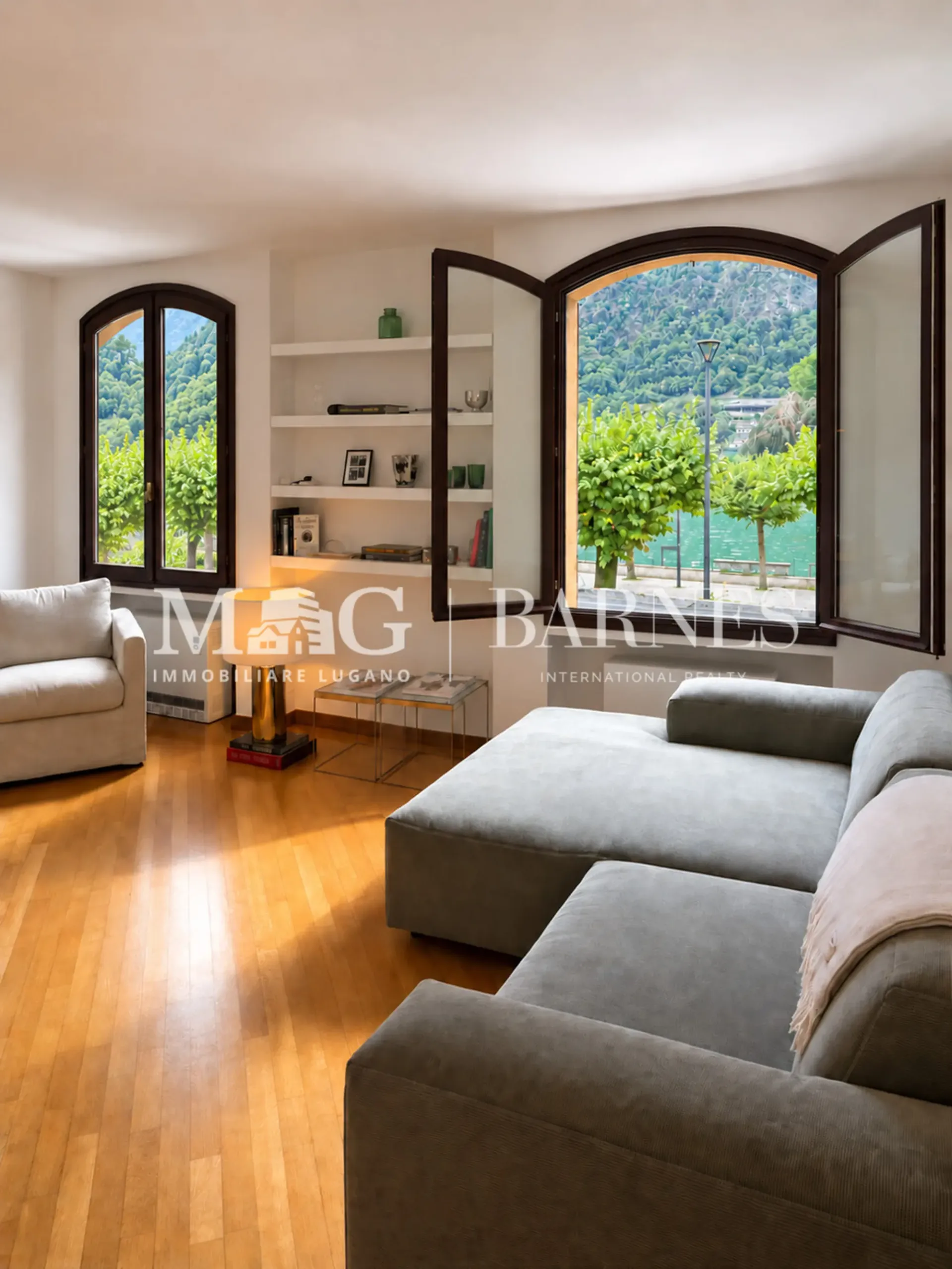 Riva San Vitale: Casa indipendente fronte lago