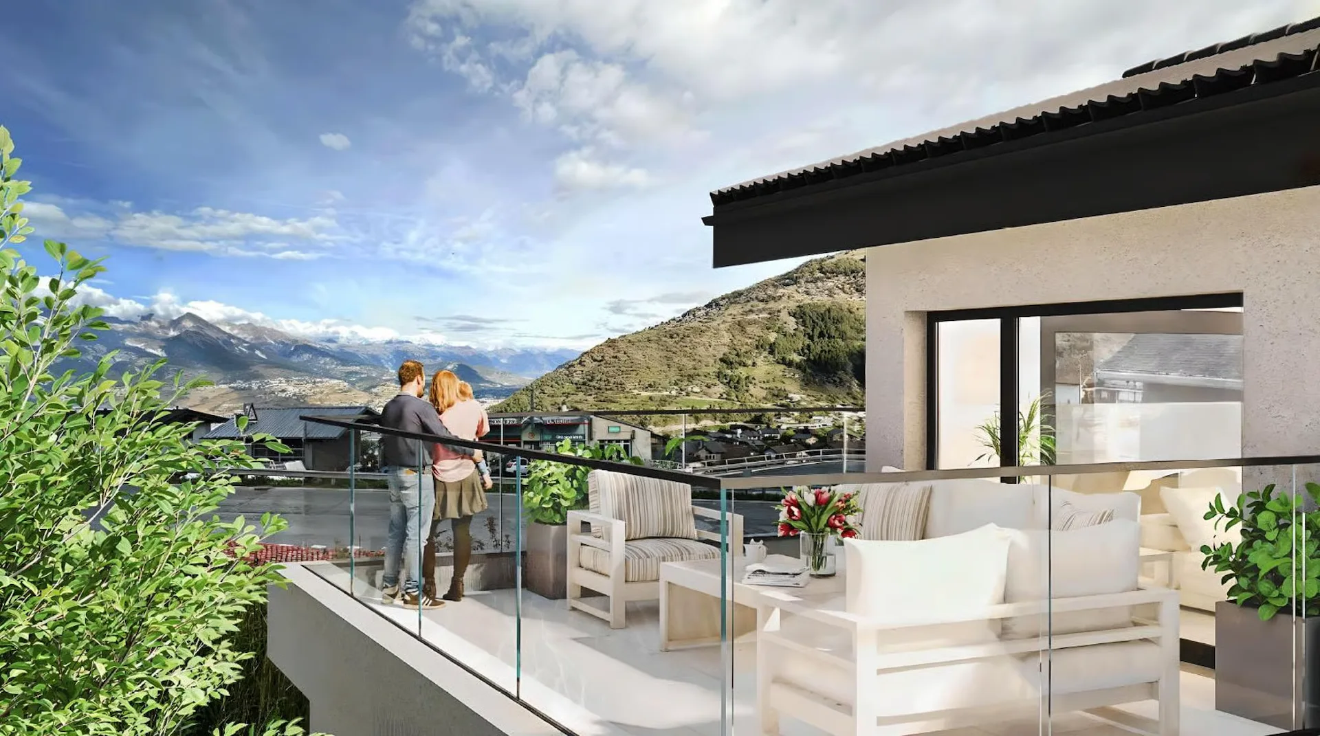 2,5 Zimmer in neuer Promotion mit großer Terrasse