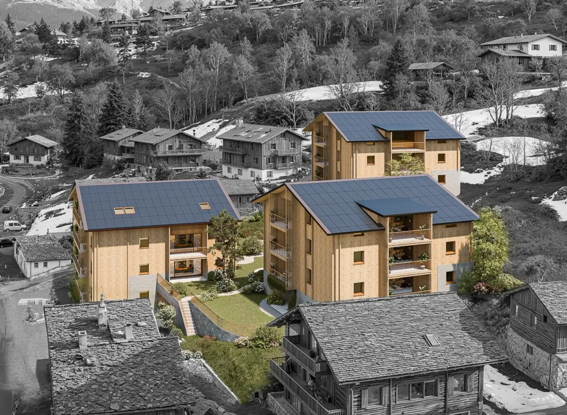 2.5-Zimmerwohnung zur Miete (Erstbezug): Neubau Hasol in Bürchen