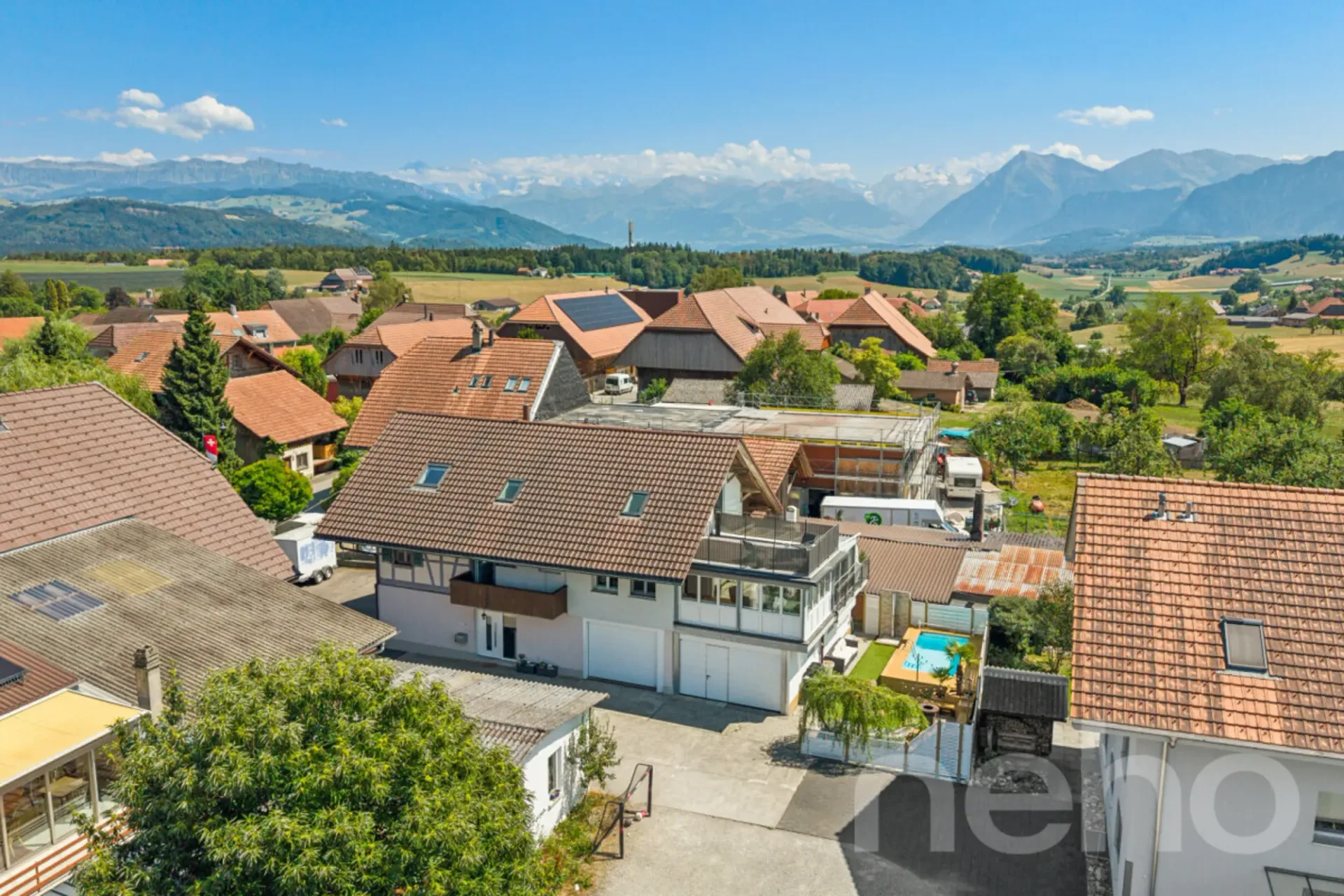 Einzigartiges Familienhaus mit Wellness und Weitsicht