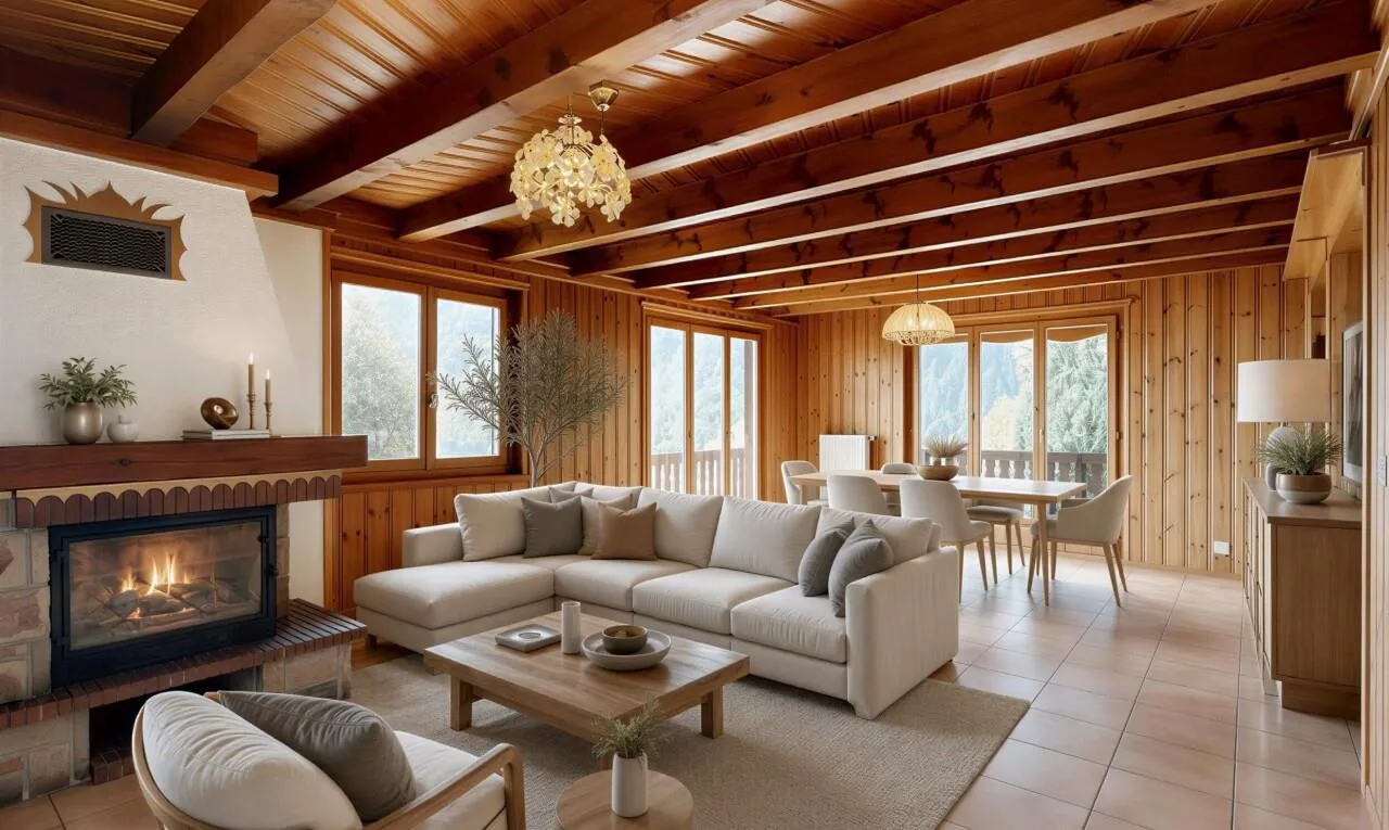 Chalet à Miex : calme absolu et vue panoramique sur les montagnes