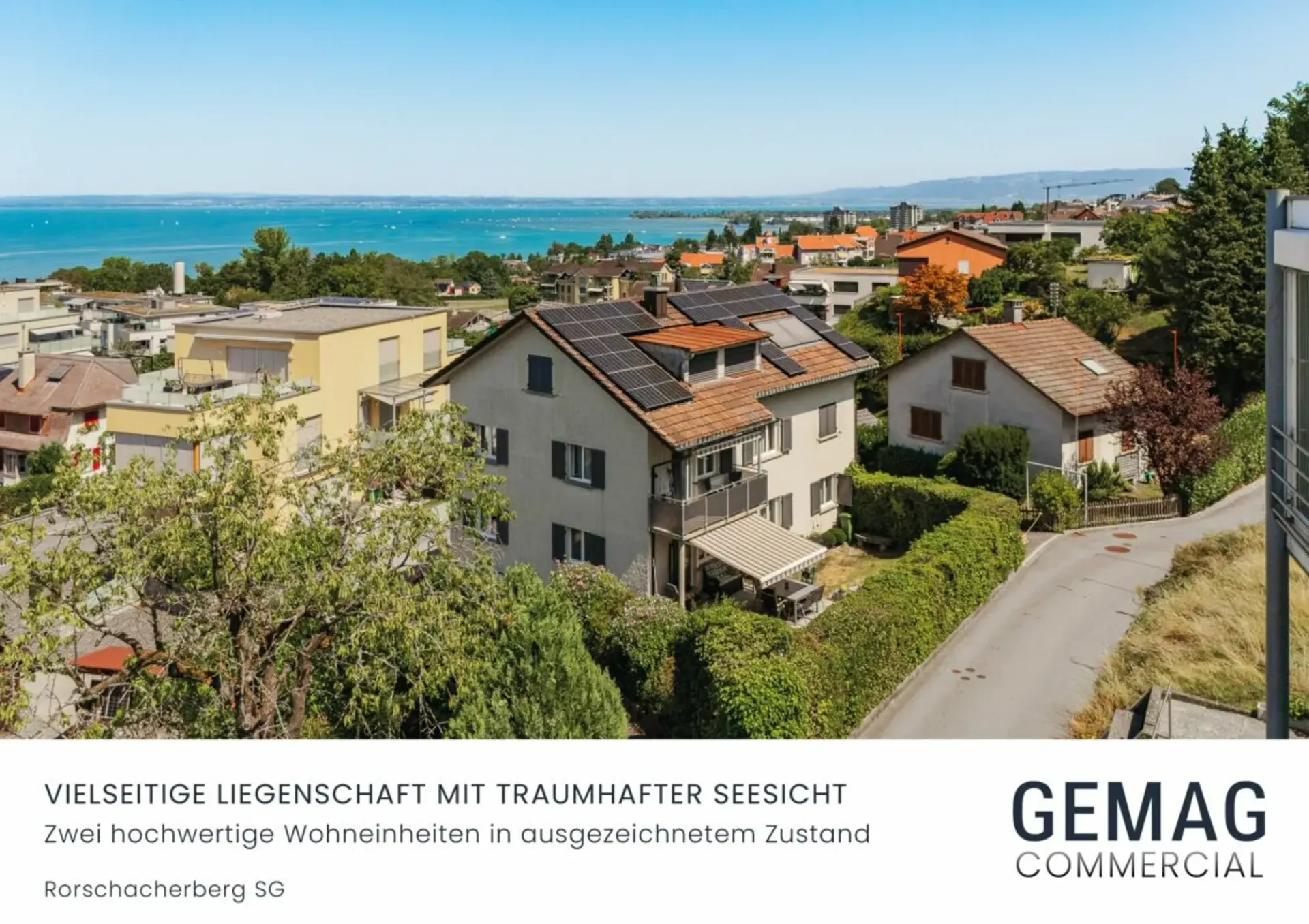 Vielseitige Liegenschaft mit zwei hochwertigen Wohneinheiten