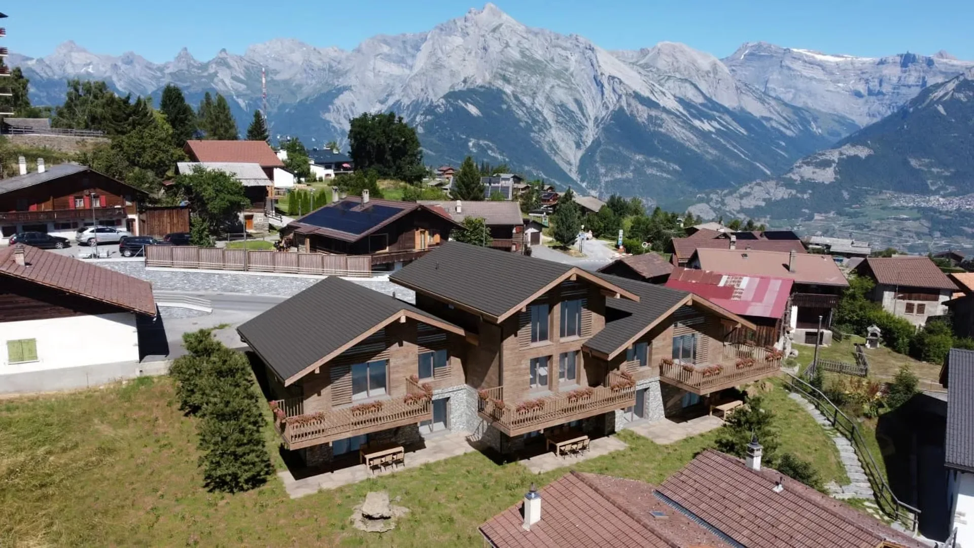 Neue Reihenchalets in Haute-Nendaz als Hauptwohnsitz