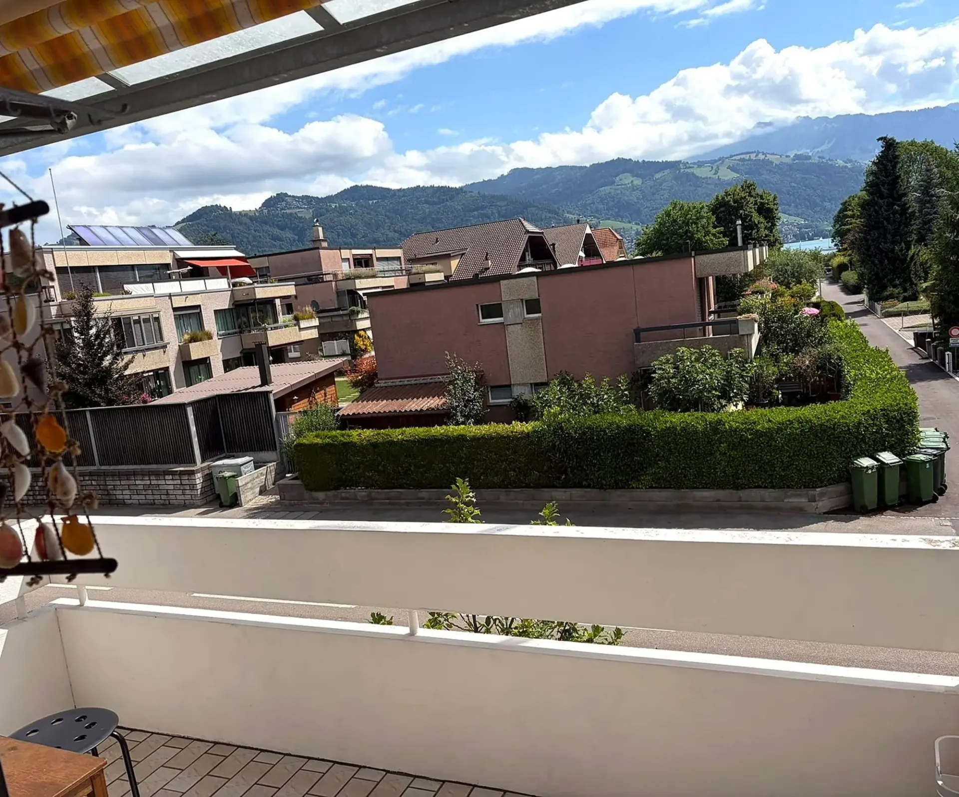 Wohnen, wo andere ihre Freizeit verbringen – gepflegte 3,5-Zimmer-Wohnung in Gwatt mit Balkon