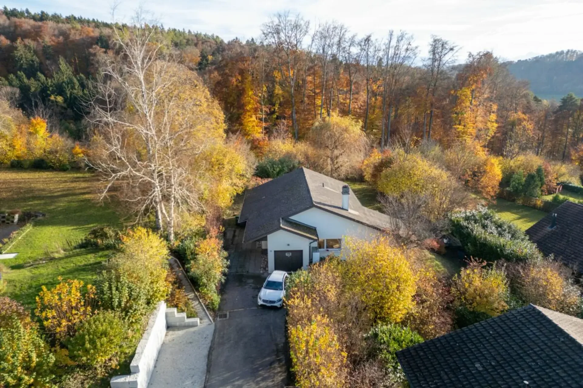 Einfamilienhaus mit Gartentraum in Courtepin