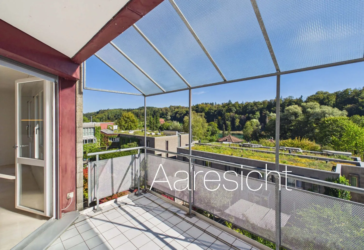Wohnoase mit Aaresicht in der Aumatt-Siedlung