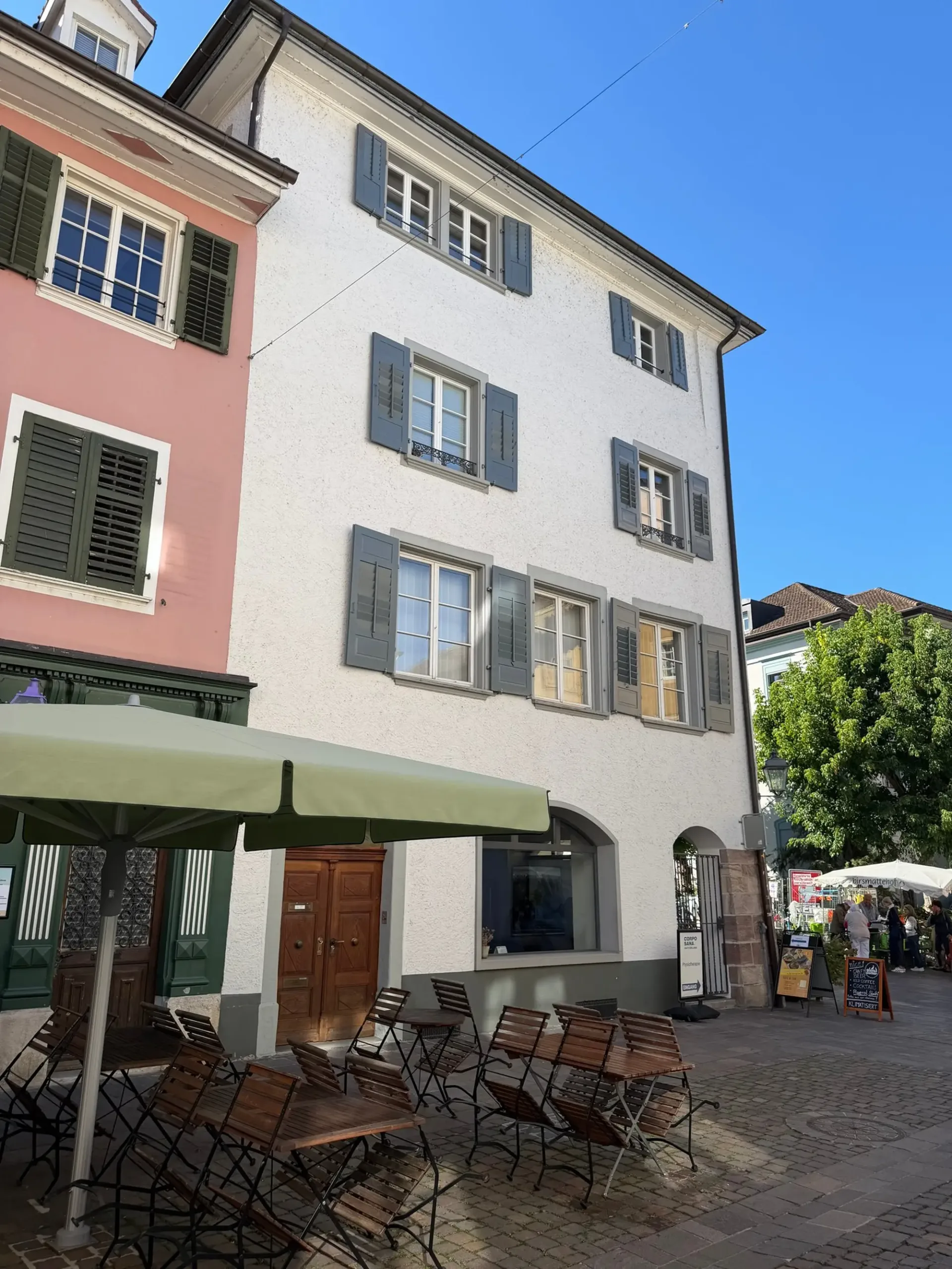 Charming 4-room old building apartment with balcony at Albrechts-Platz in Rheinfelden