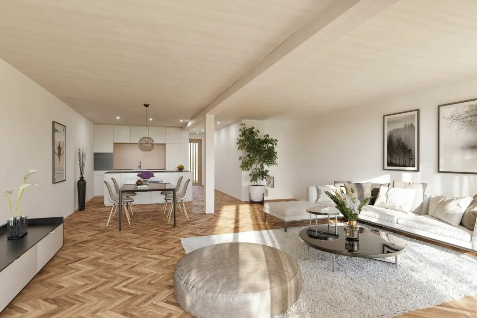 Premium Duplex Apartment in New Building Project with Large Hobby Cellar - Available for Immediate Occupancy!