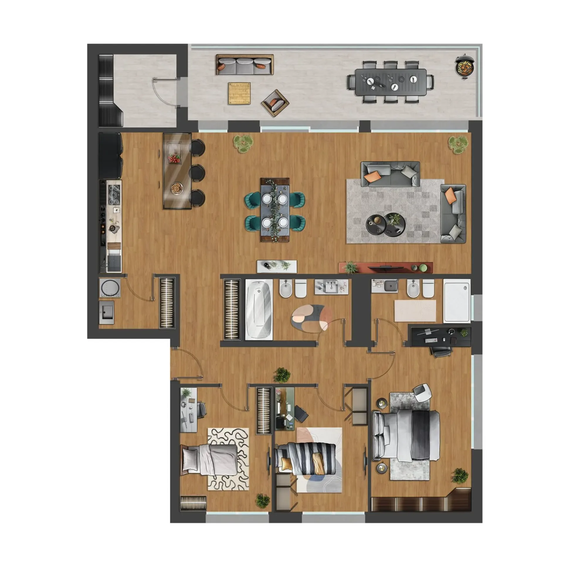Neue Residenz 713 - Via Temporive 12 - Arbedo / in Bau