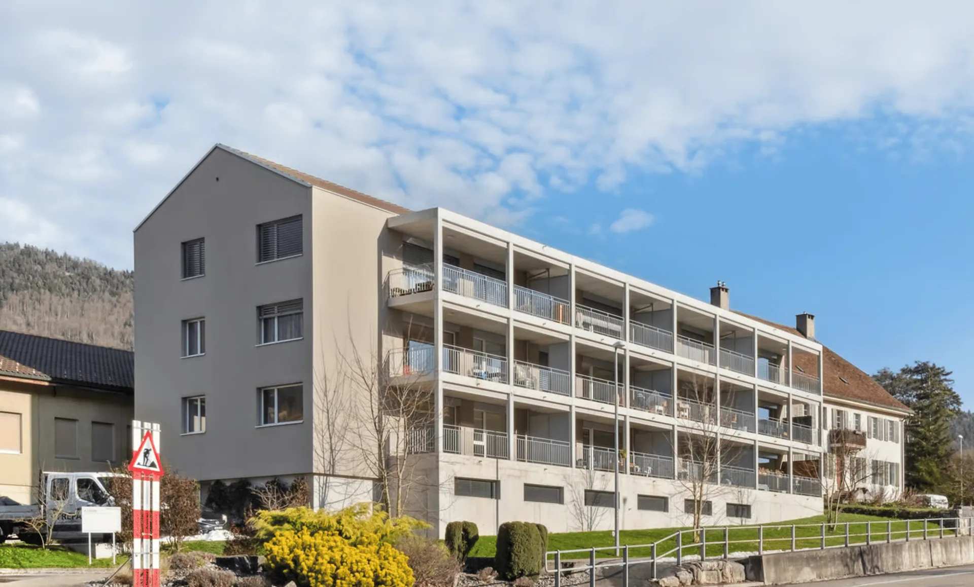 Appartement für Senioren ohne Schwellen mit Dienstleistungen im Zentrum von Corgémont