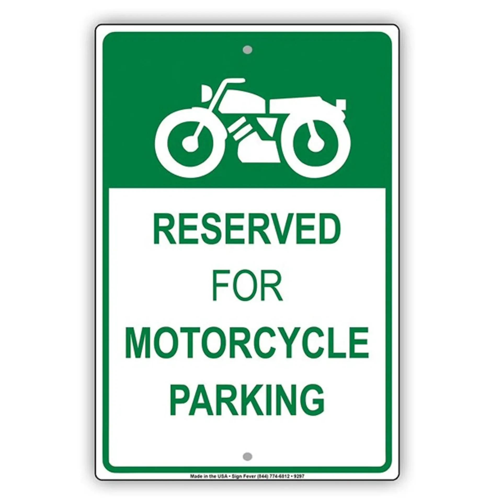 Motorradabstellplatz